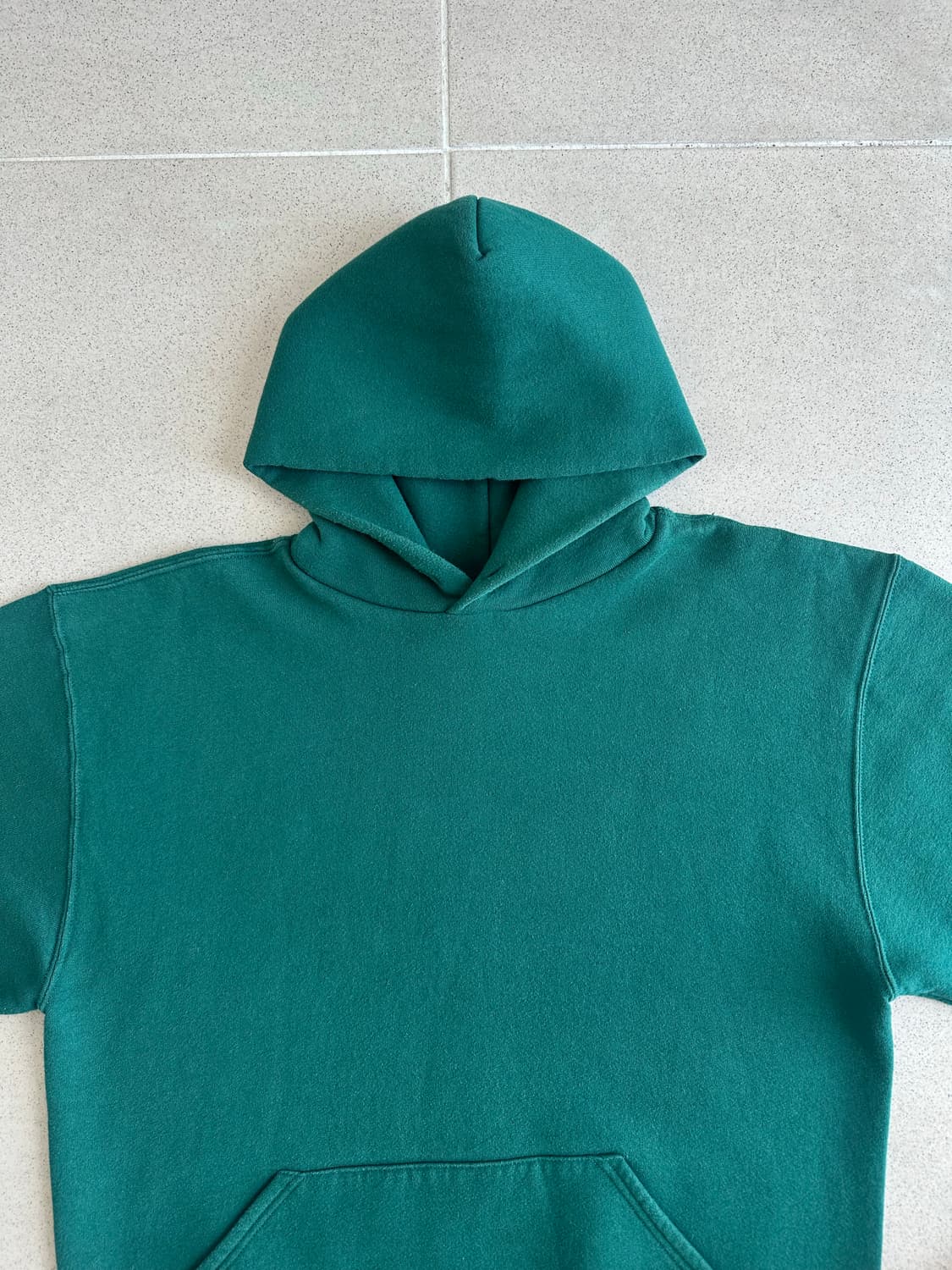 90s 빈티지 러셀 후드 그린 L USA 상품이미지4