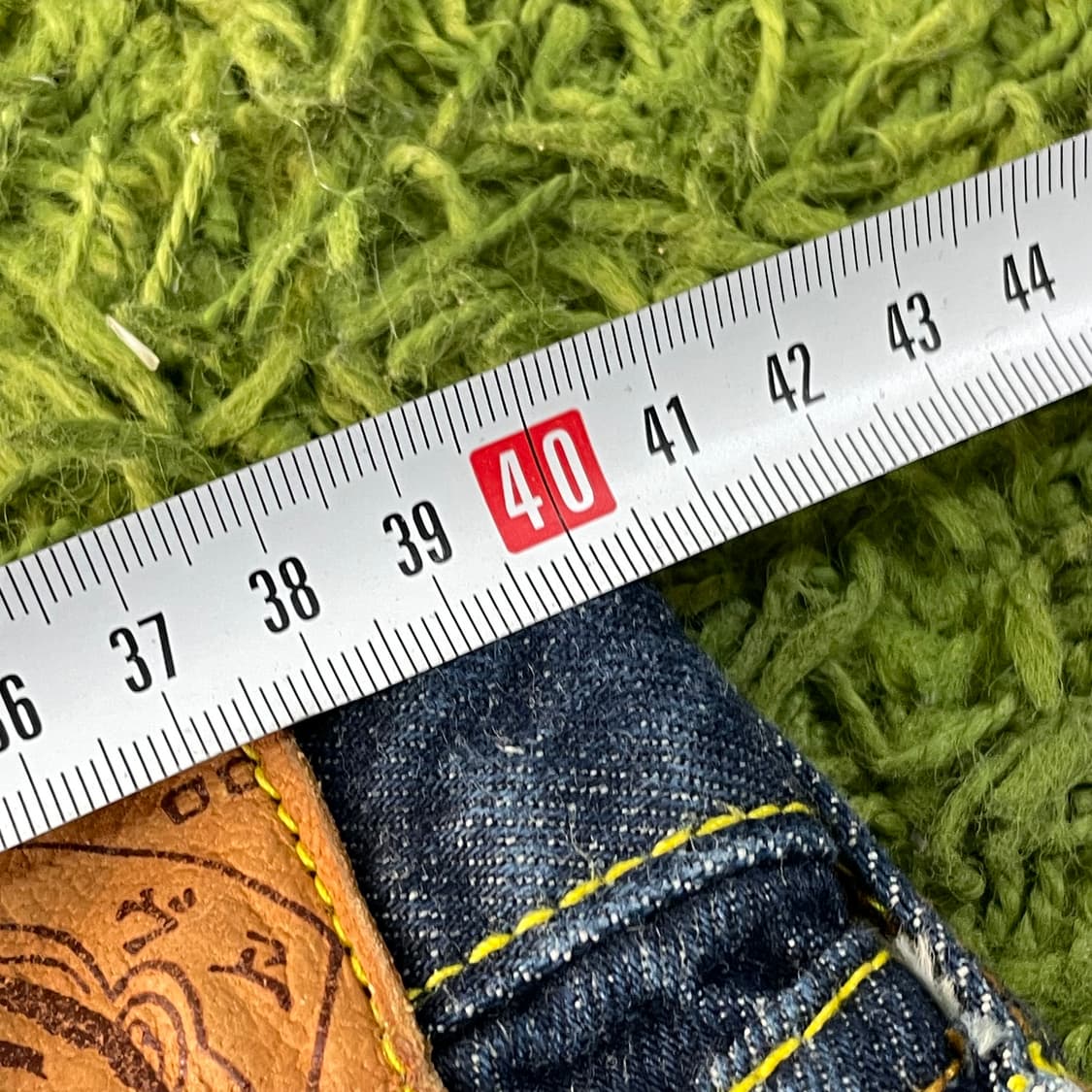 에비수 재팬 카모메 엠브로이드 데님팬츠 상품이미지7