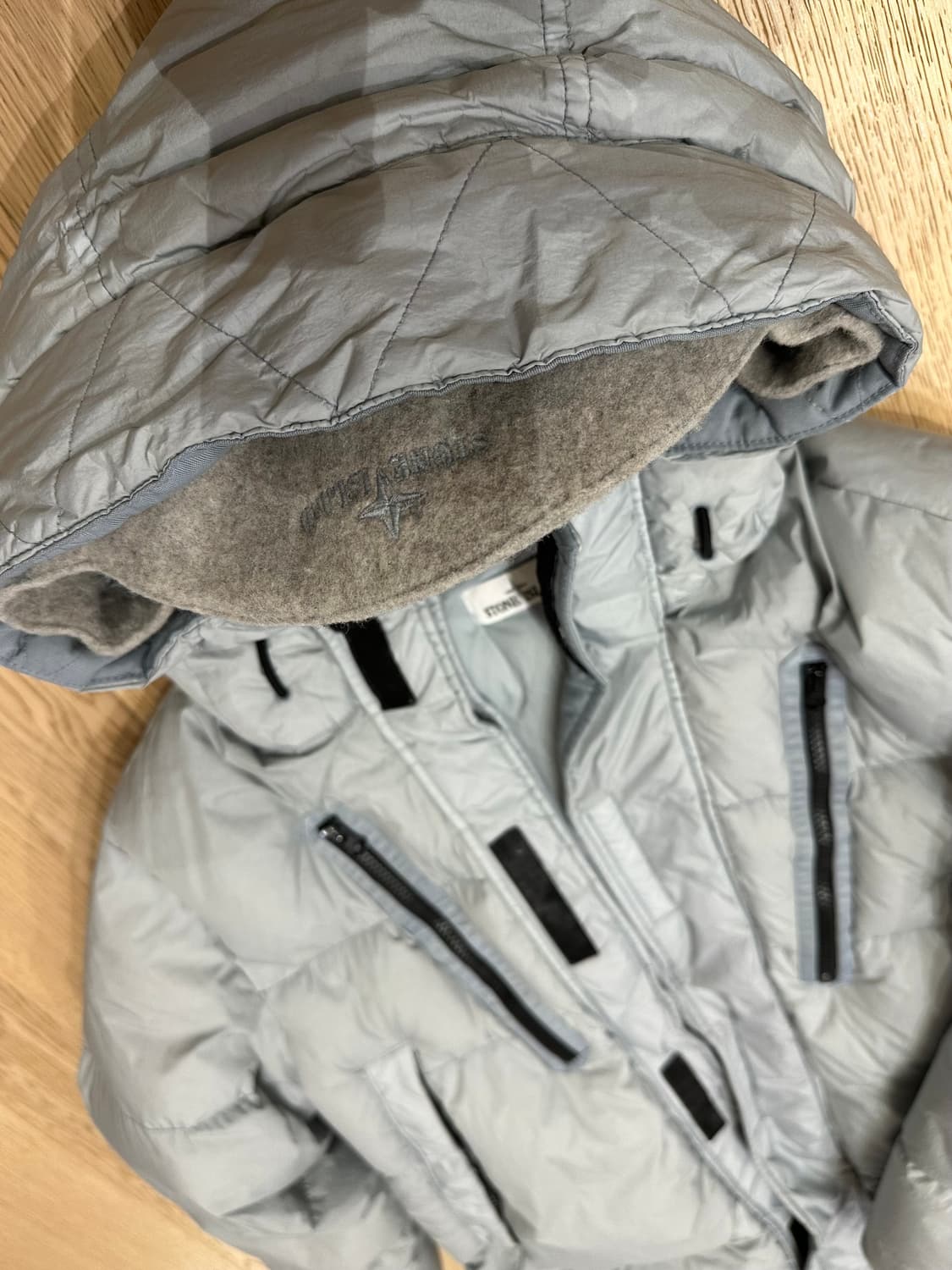 스톤아일랜드 롱후드패딩 상품이미지3