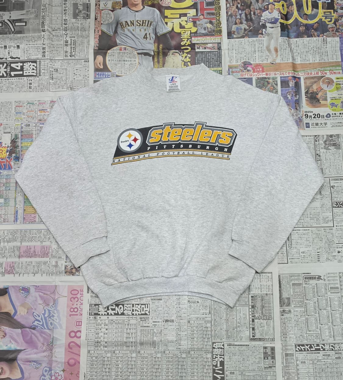 Logo Athletic 피츠버그 스틸러스 맨투맨 L 상품이미지1