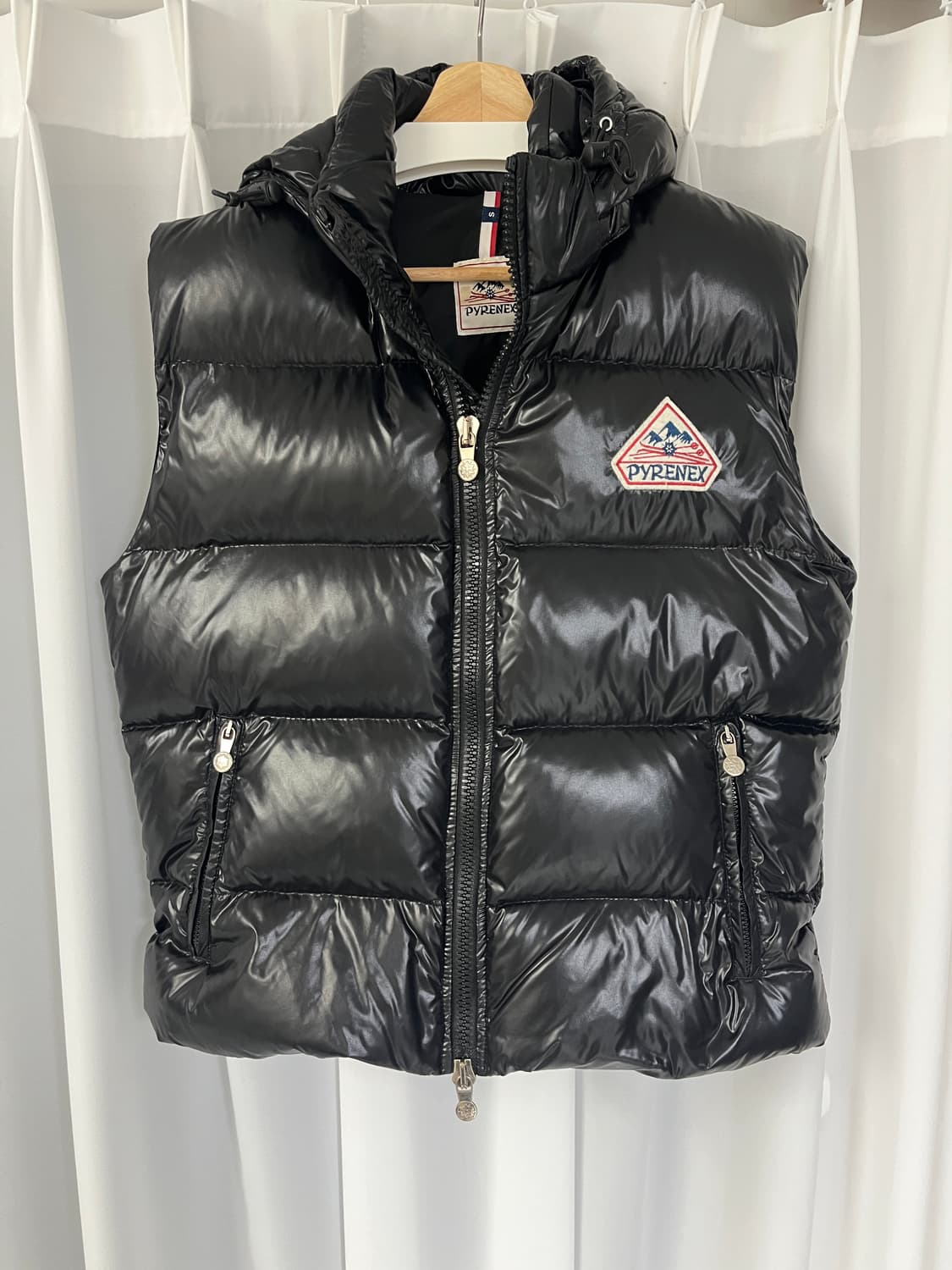 Pyrenex 피레넥스 블랙 후디 베스트 (S) 상품이미지3