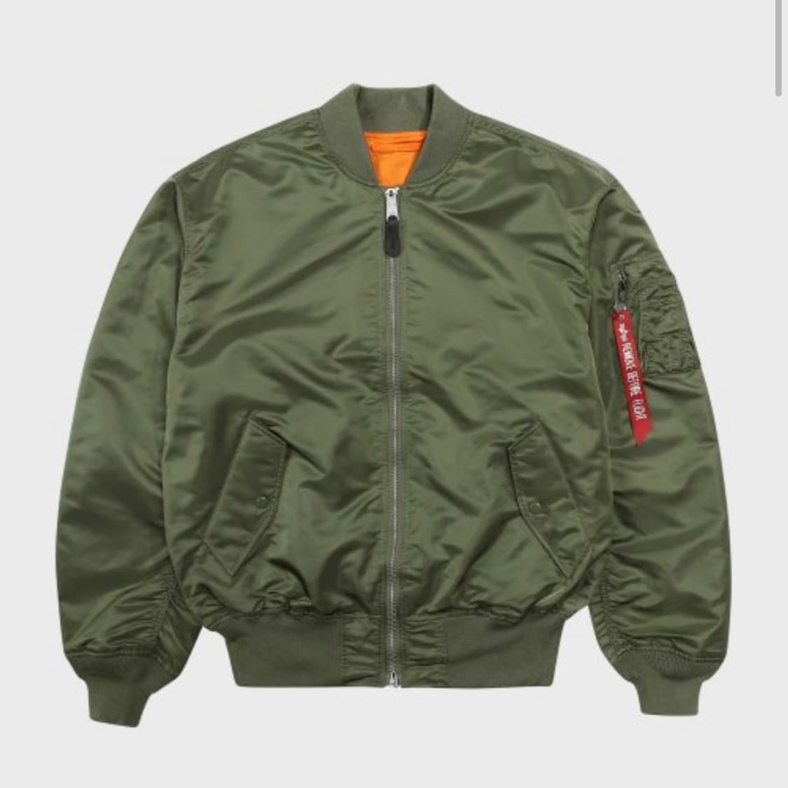 [택포]알파인더스트리 L-2B 루즈핏 세이지 그린 XL 상품이미지1