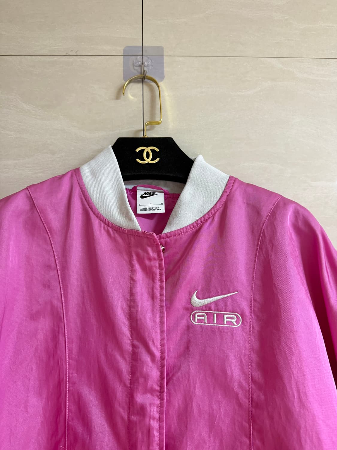 나이키 에어 우븐 봄버자켓 블루종 뉴진스 해린착용 상품이미지8