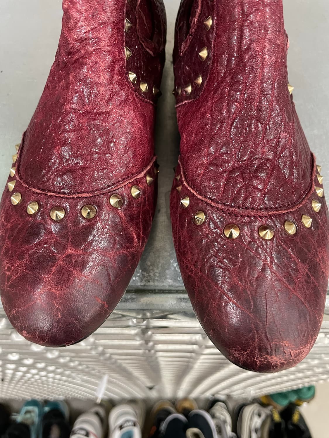 쟈딕 앤 볼태르 레더 스터드 앵클 부츠 40 상품이미지7