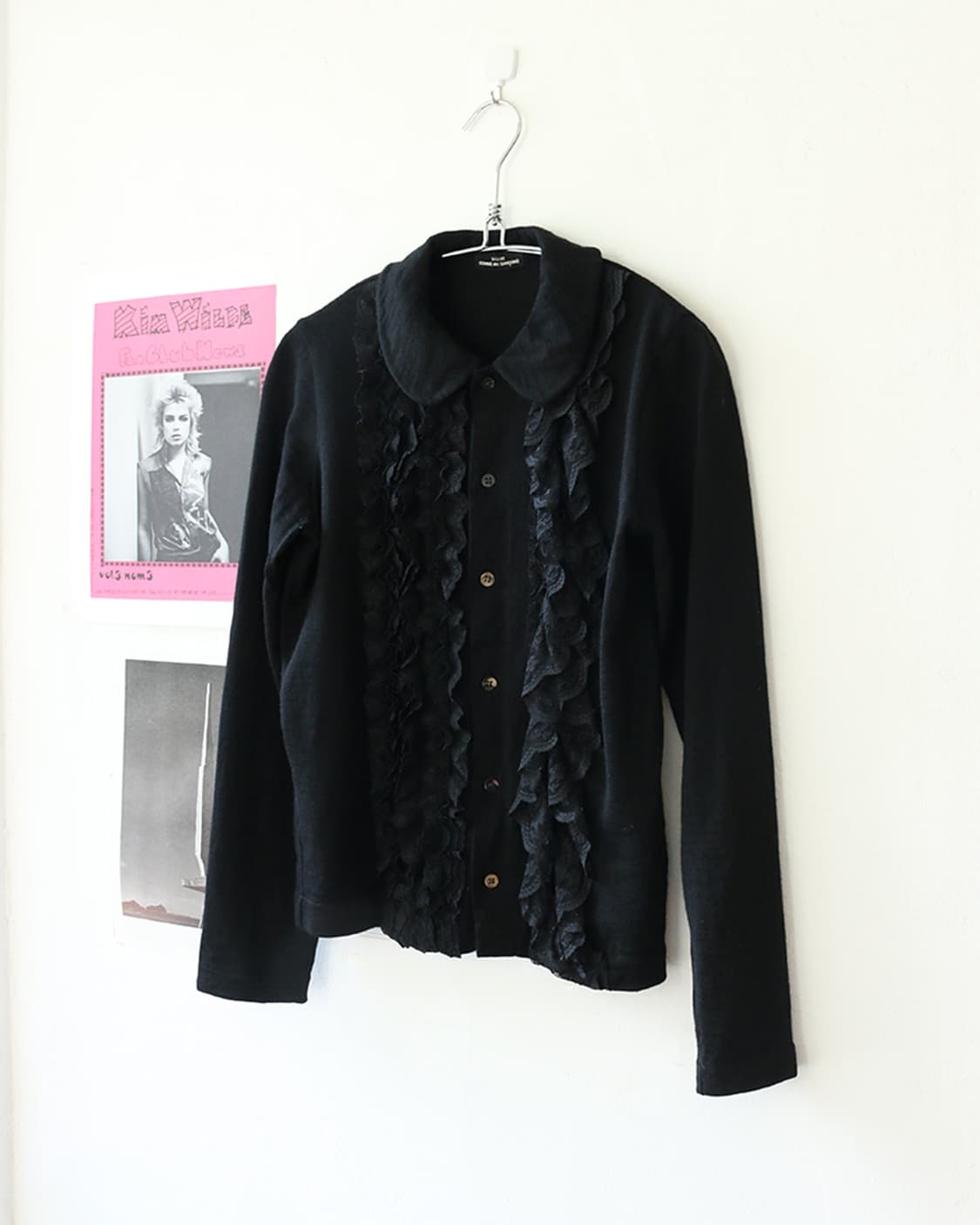 꼼데가르송 트리콧 프릴 셔츠 가디건  상품이미지1