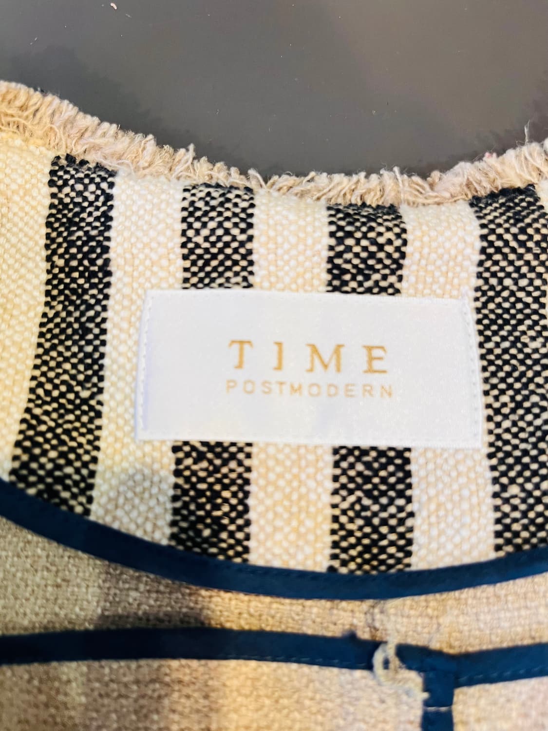 타임 텍스쳐 벨티드 자켓 (F) 상품이미지4