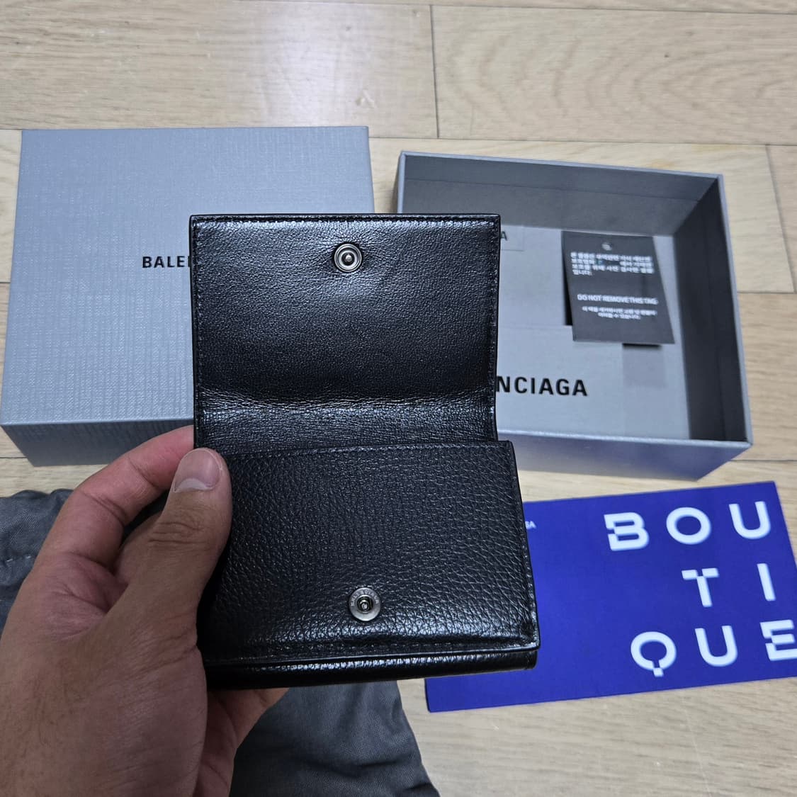 발렌시아가 네오 클래식 미니 지갑 상품이미지3