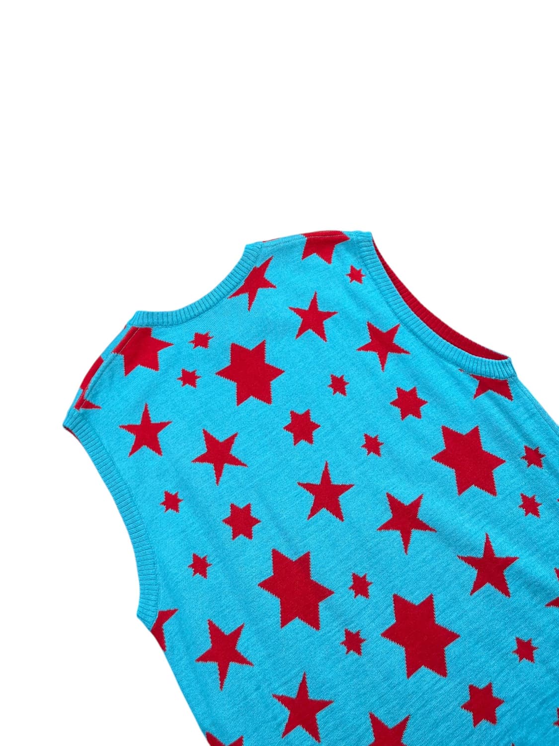 Fabrizio Del Carlo 별 패턴 니트 베스트  상품이미지4