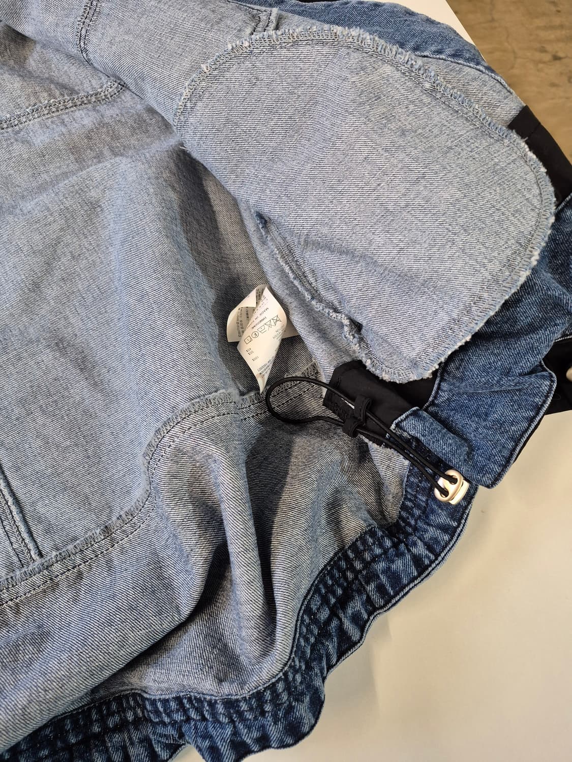 O'2nd 오즈세컨 배색 데님 자켓 상품이미지7