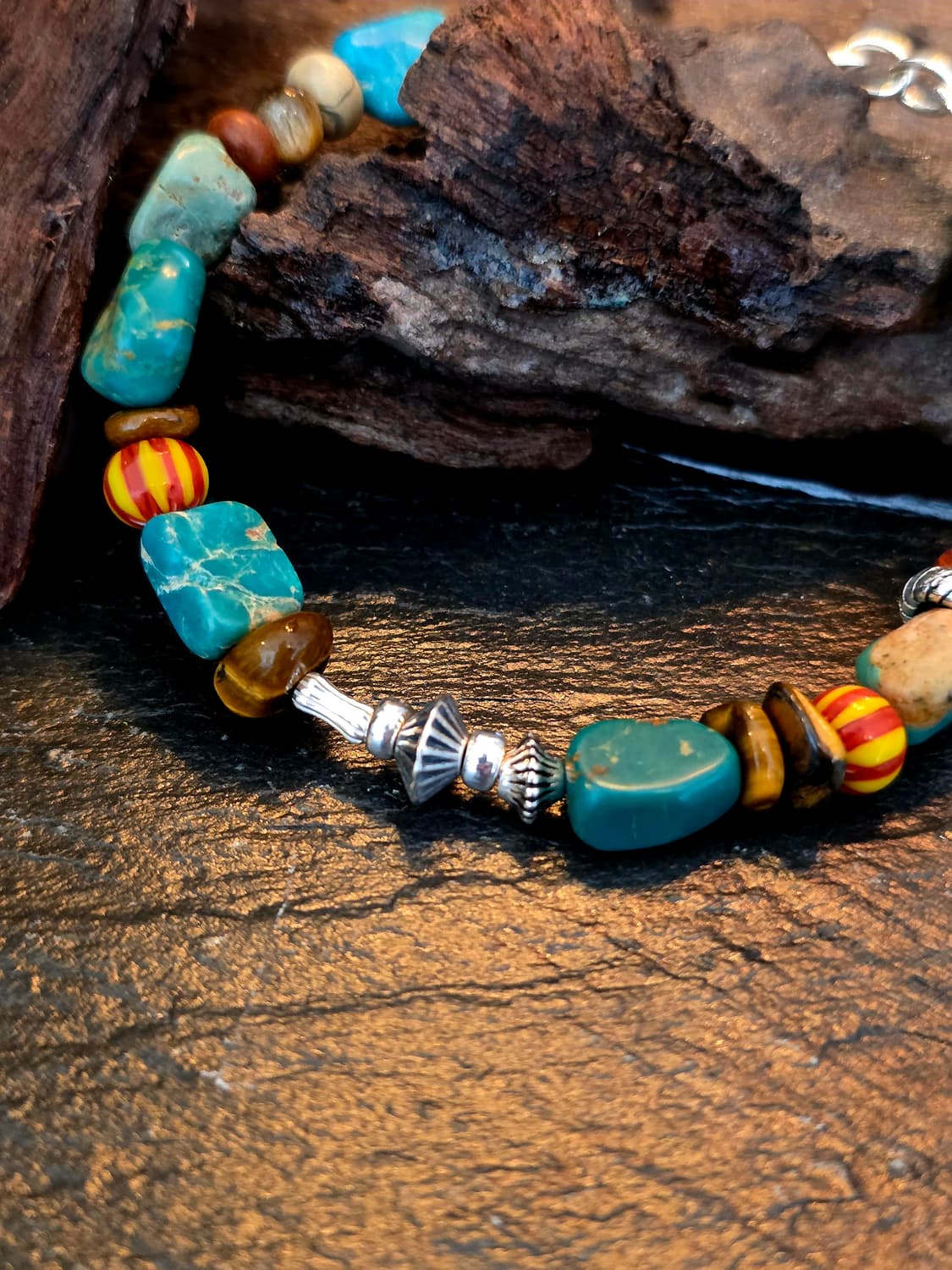 3 cross Blue Earthline bracelet 상품이미지3