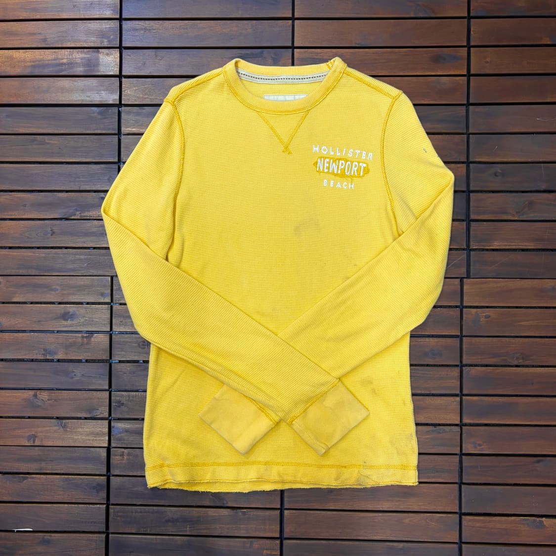 홀리스터 재팬 와플 롱슬리브 티셔츠 (M) 상품이미지1