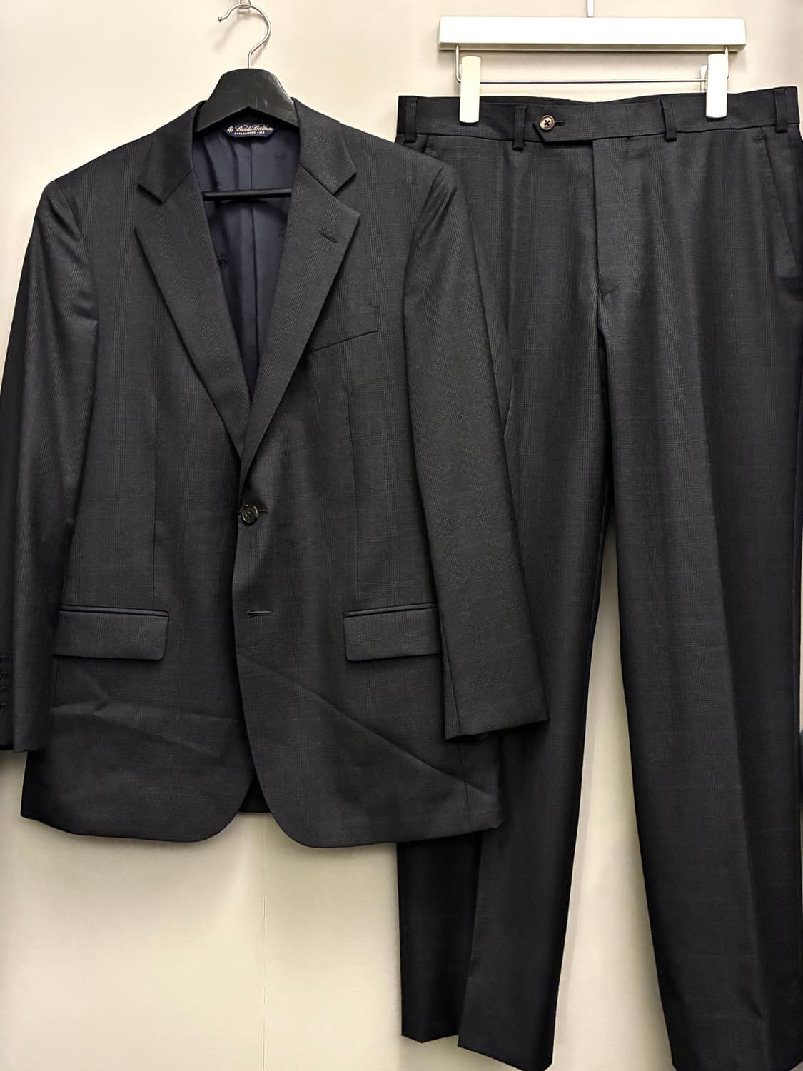 (97/32)브룩스브라더스 글렌체크 까노니코 수트셋업 남자정장 상품이미지1