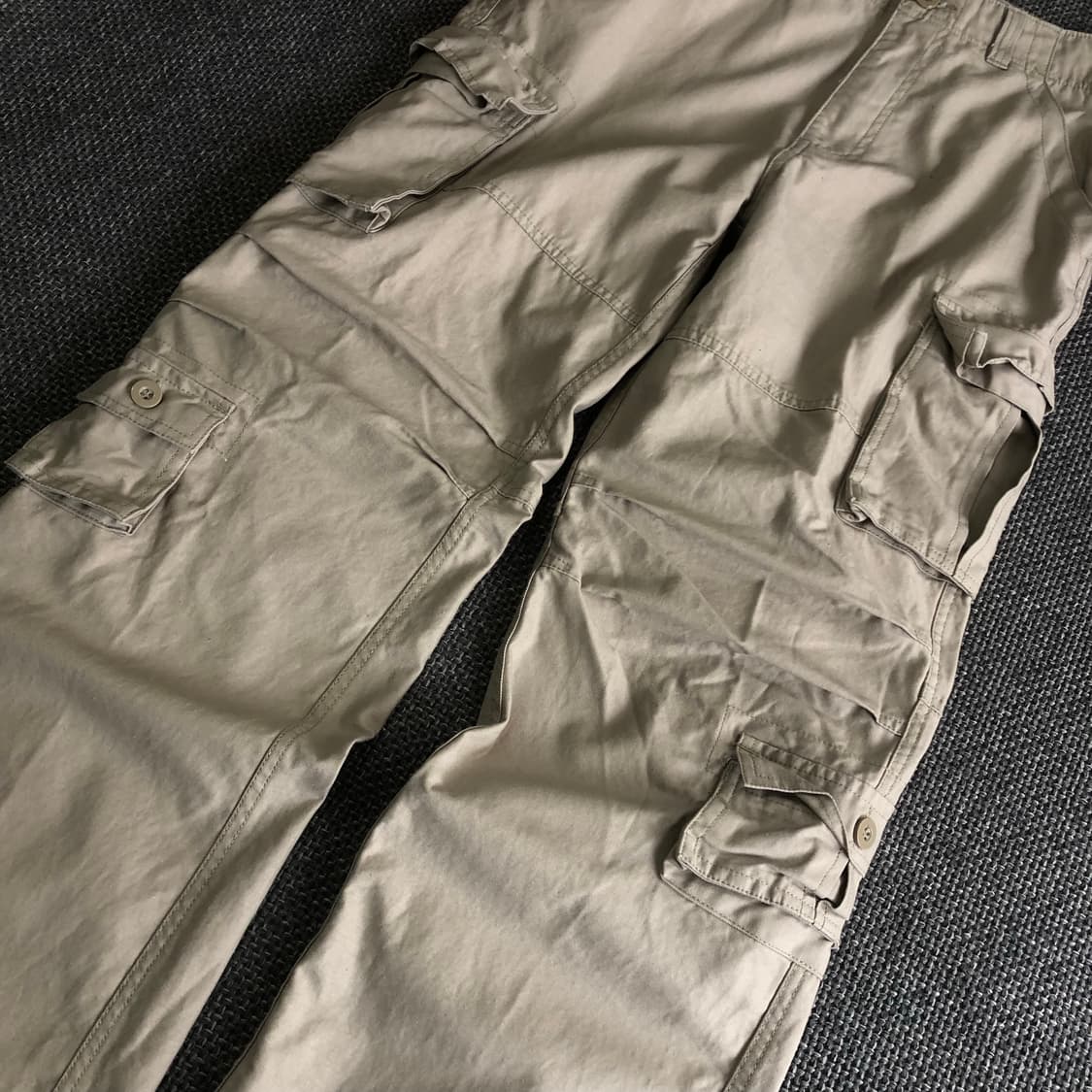 [L] Vintage 멀티포켓 카고 와이드 팬츠 상품이미지4