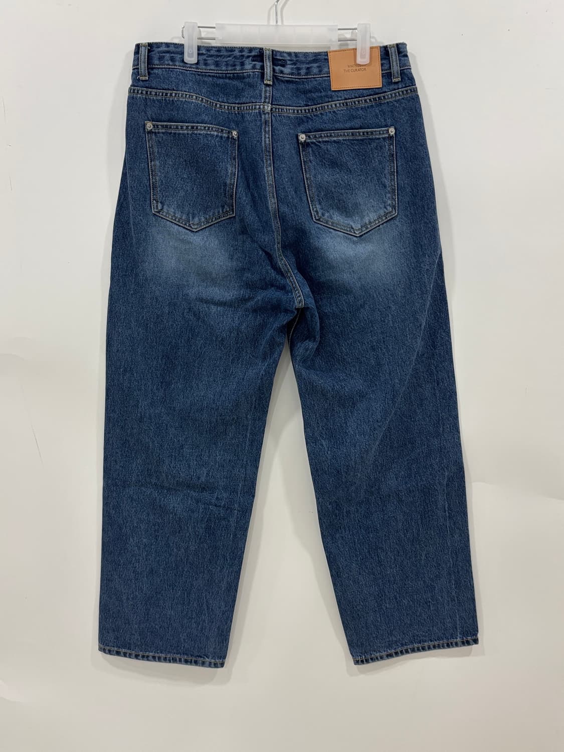 [2] 마티스 더 큐레이터 와이드 데님 팬츠 미드 워시드 상품이미지7