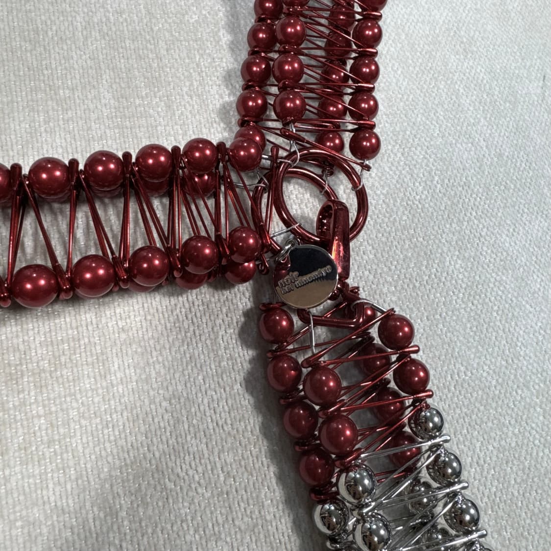 25SS Spear Safety Pin Vest 상품이미지3