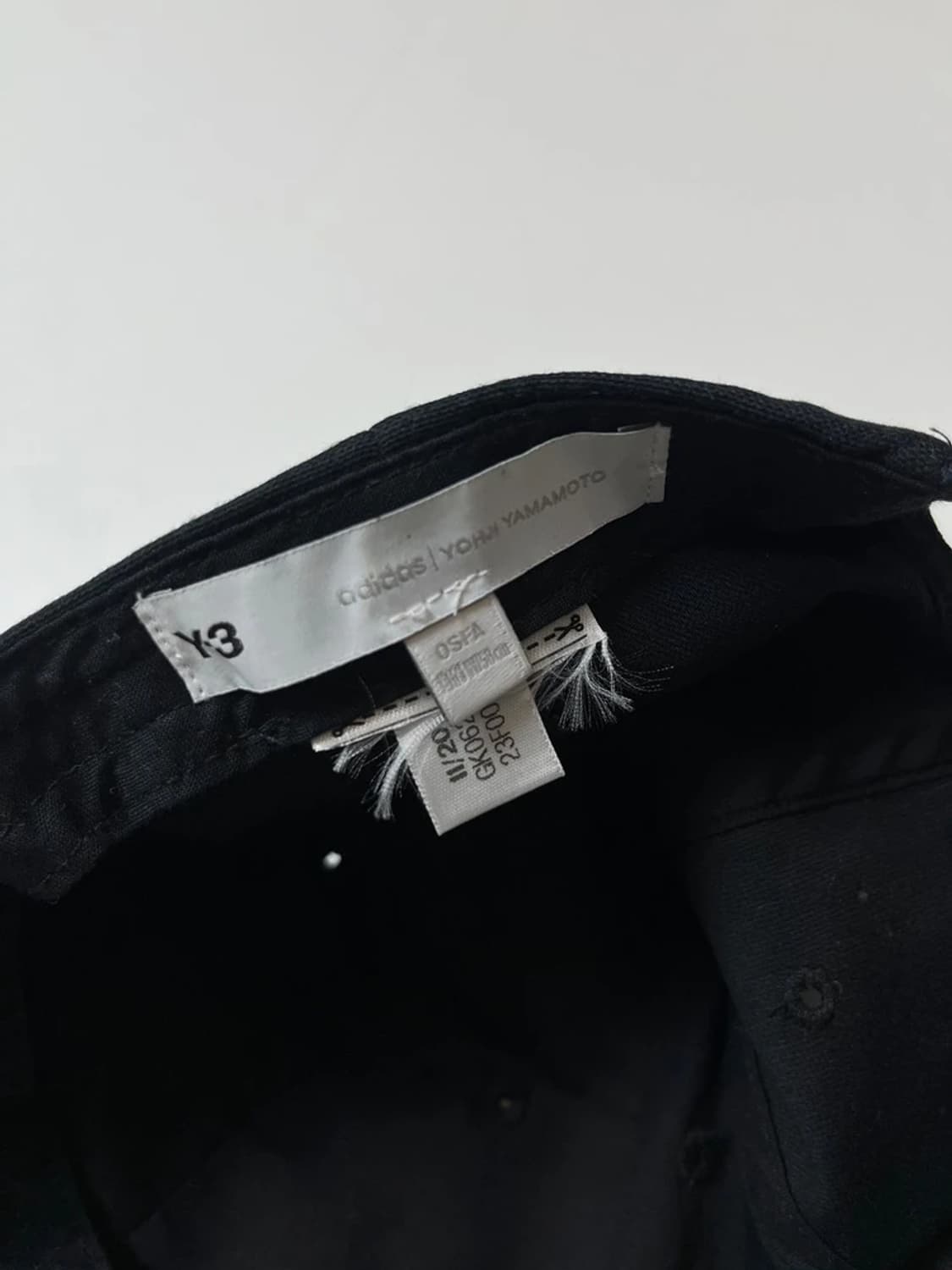 아디다스 Y-3 로고 베이스 볼캡 Q1322 상품이미지6