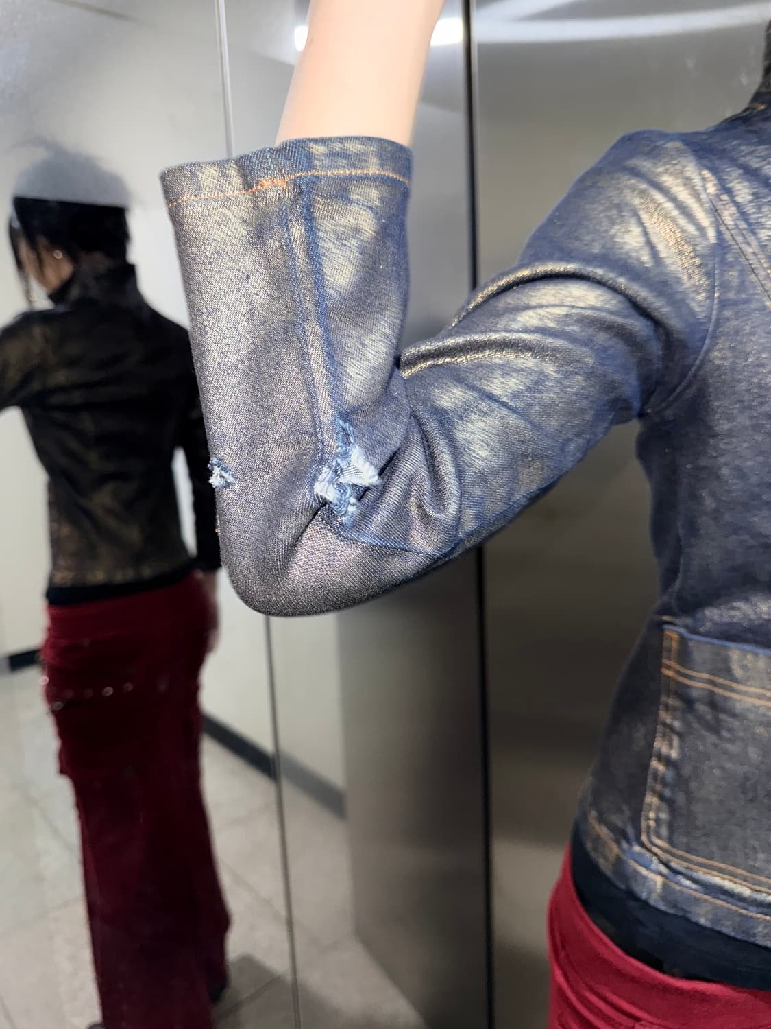 gold coated jacket 상품이미지3