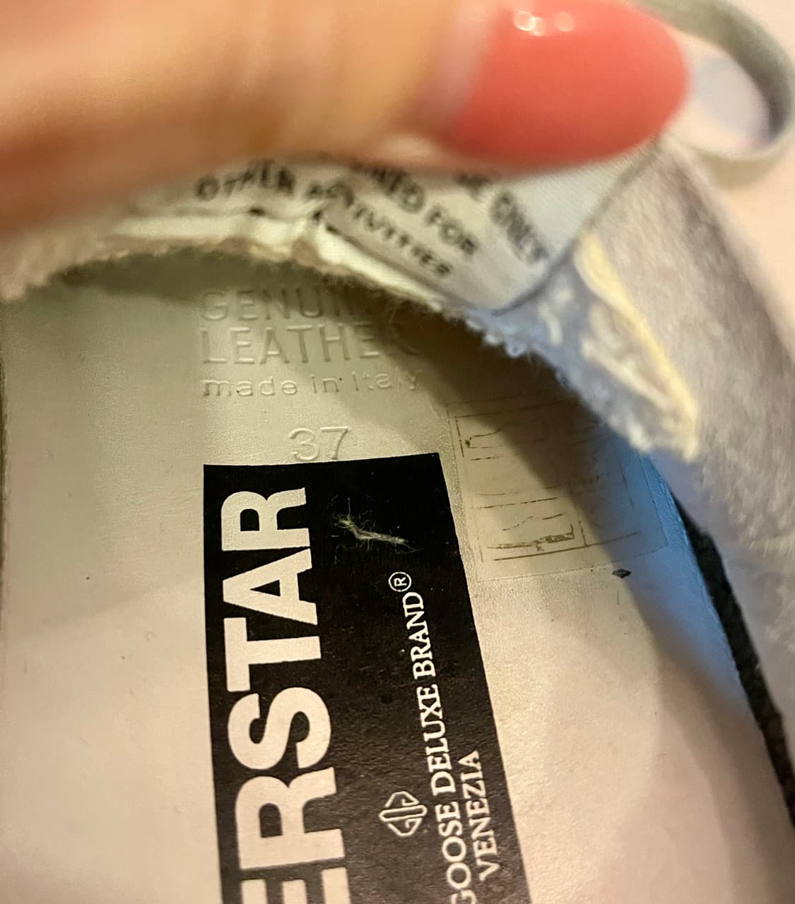 골든구스 Golden Goose슈퍼스타 레오파드 송치 로우탑 37 상품이미지5