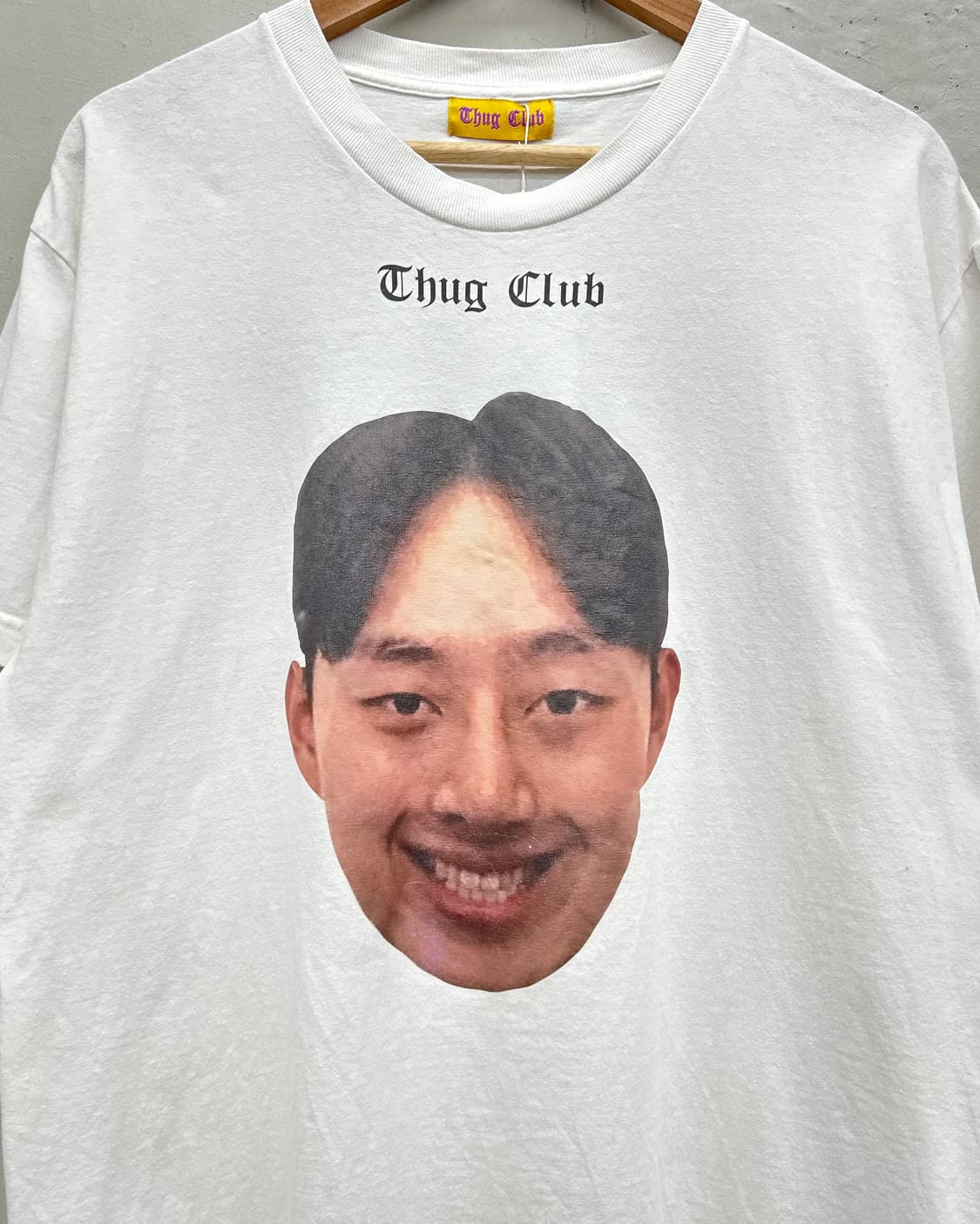 THUG CLUB 떠그클럽 초판 조영민 프린팅 티셔츠 상품이미지2