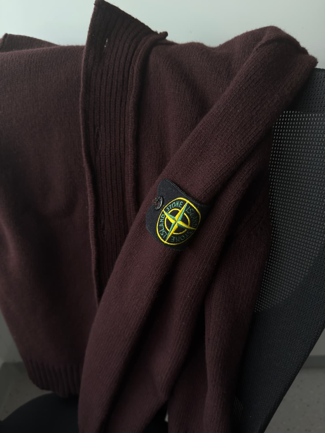 스톤아일랜드 니트 집업 상품이미지2