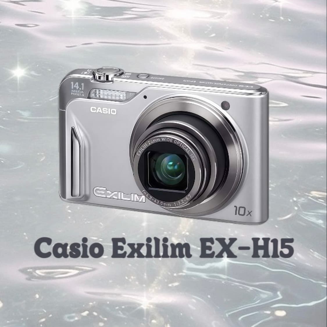 [*풀박⚡️/작례O] 카시오 엑슬림 EX-H15 빈티지 디지털 카메라 상품이미지1