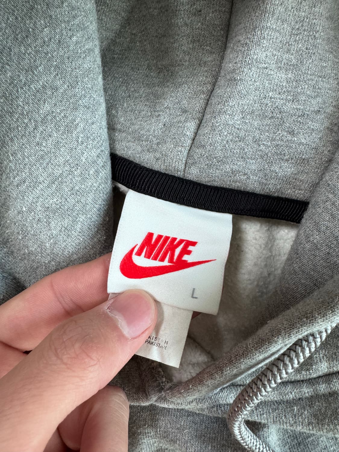 (SS급) 나이키 x 스투시 NRG RA 풀오버 후드 다크 그레이 헤더 상품이미지6