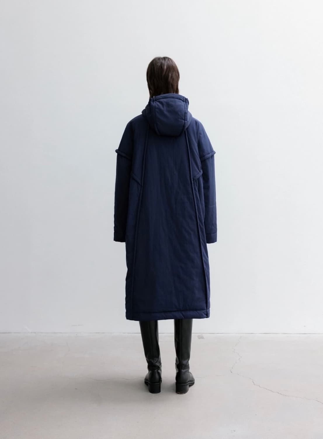 LFM hooded fluf long padding 패딩 상품이미지4