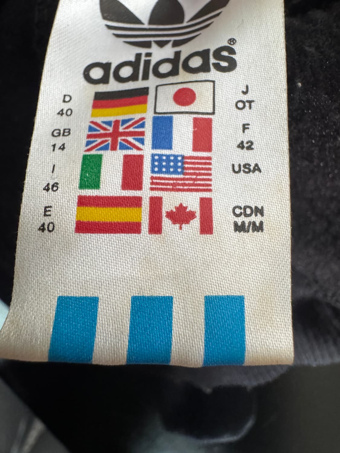 희귀!! 여성 아디다스 올드스쿨 기모 유광 트랙탑 져지 상품이미지3