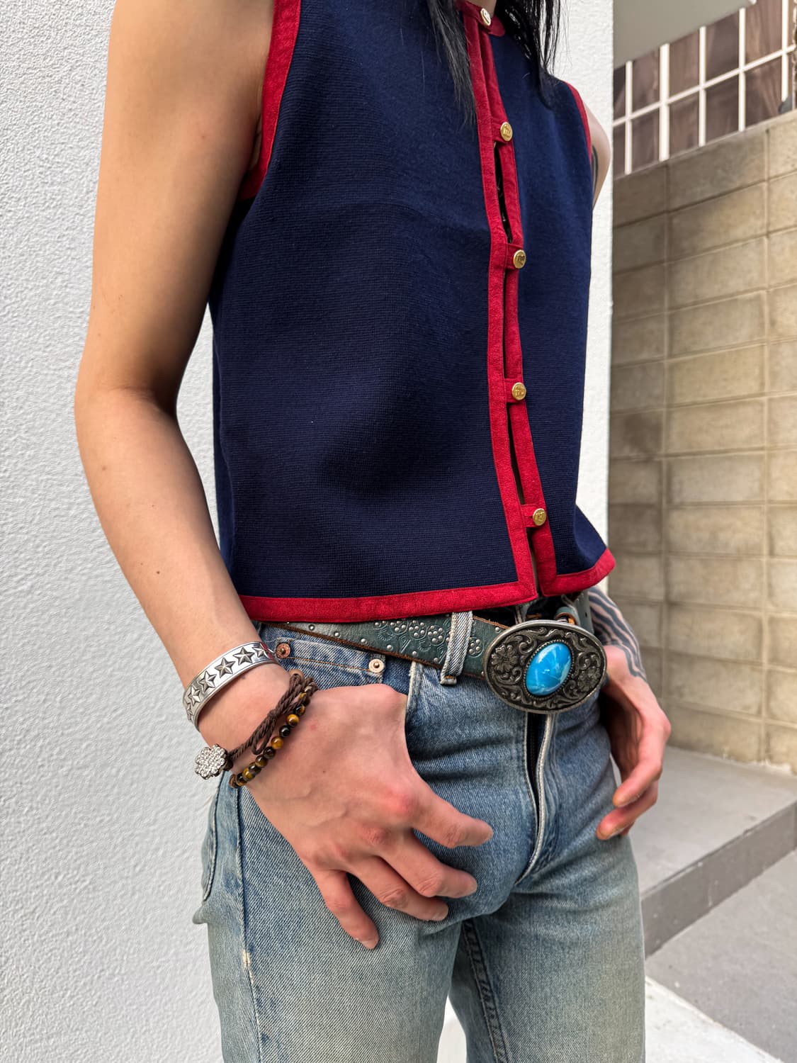 ELPARIS – Wool Knit Sleeveless Vest 상품이미지3