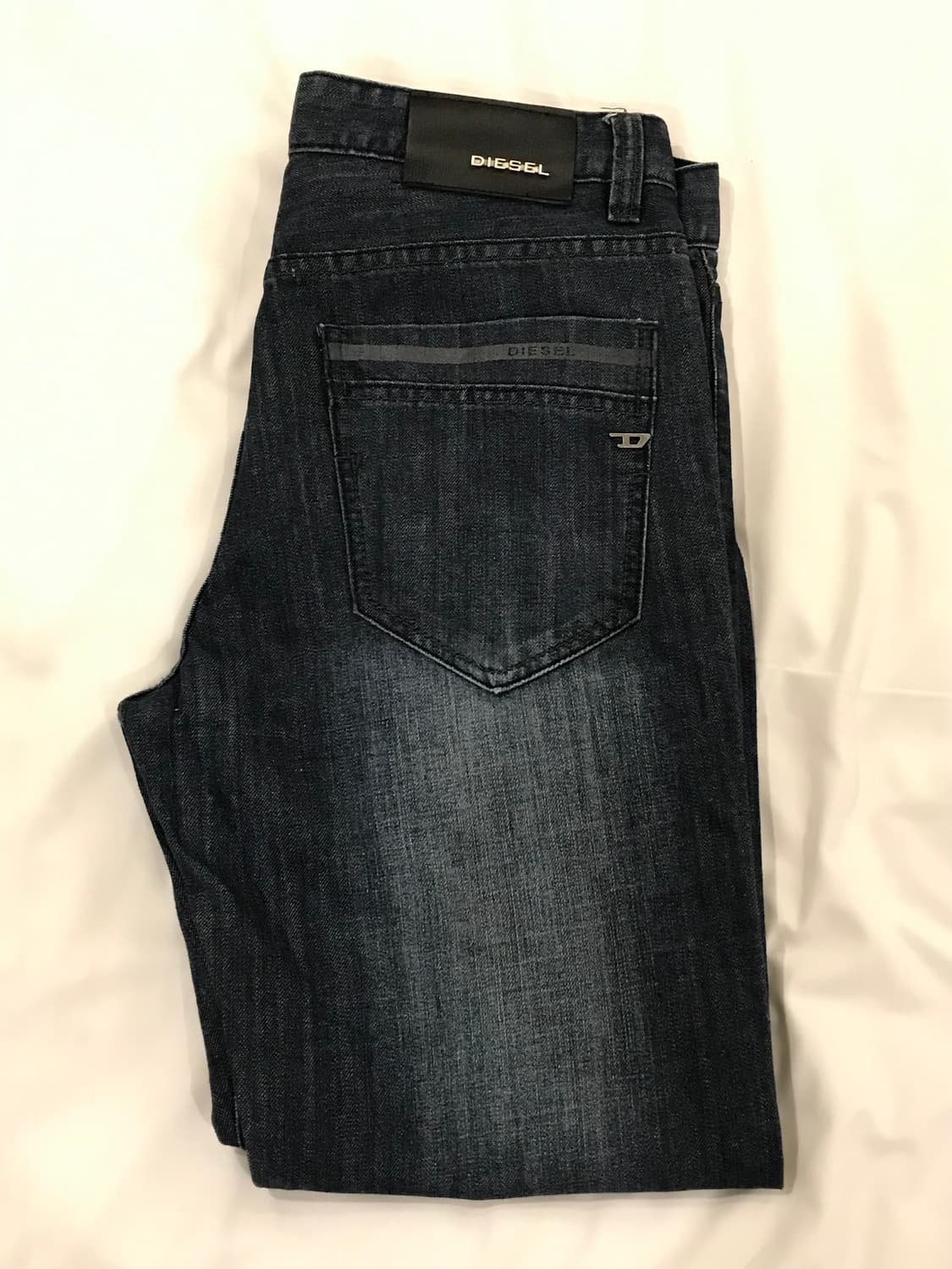 디젤 빈티지 로고 워싱 데님 32 팬츠 상품이미지6