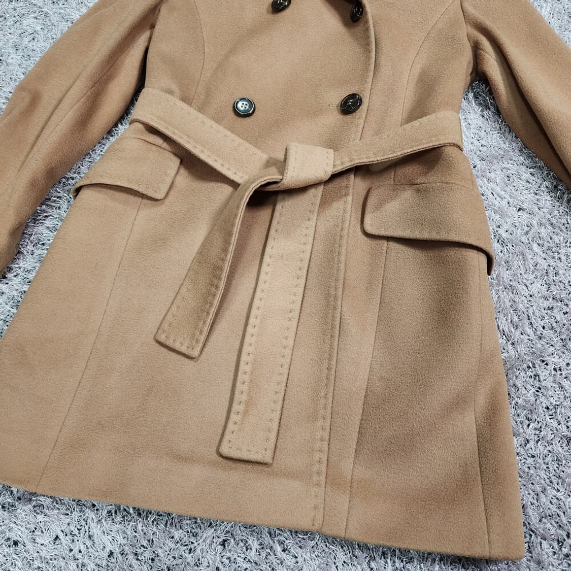 막스마라 울 후드코트 38 상품이미지3