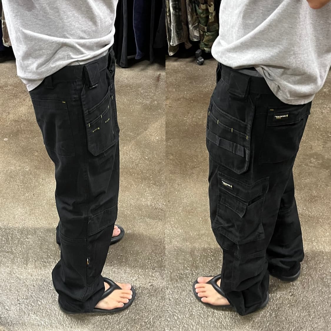 Dunlop 멀티 포켓 테크니컬 워크 팬츠 (37“) 상품이미지9