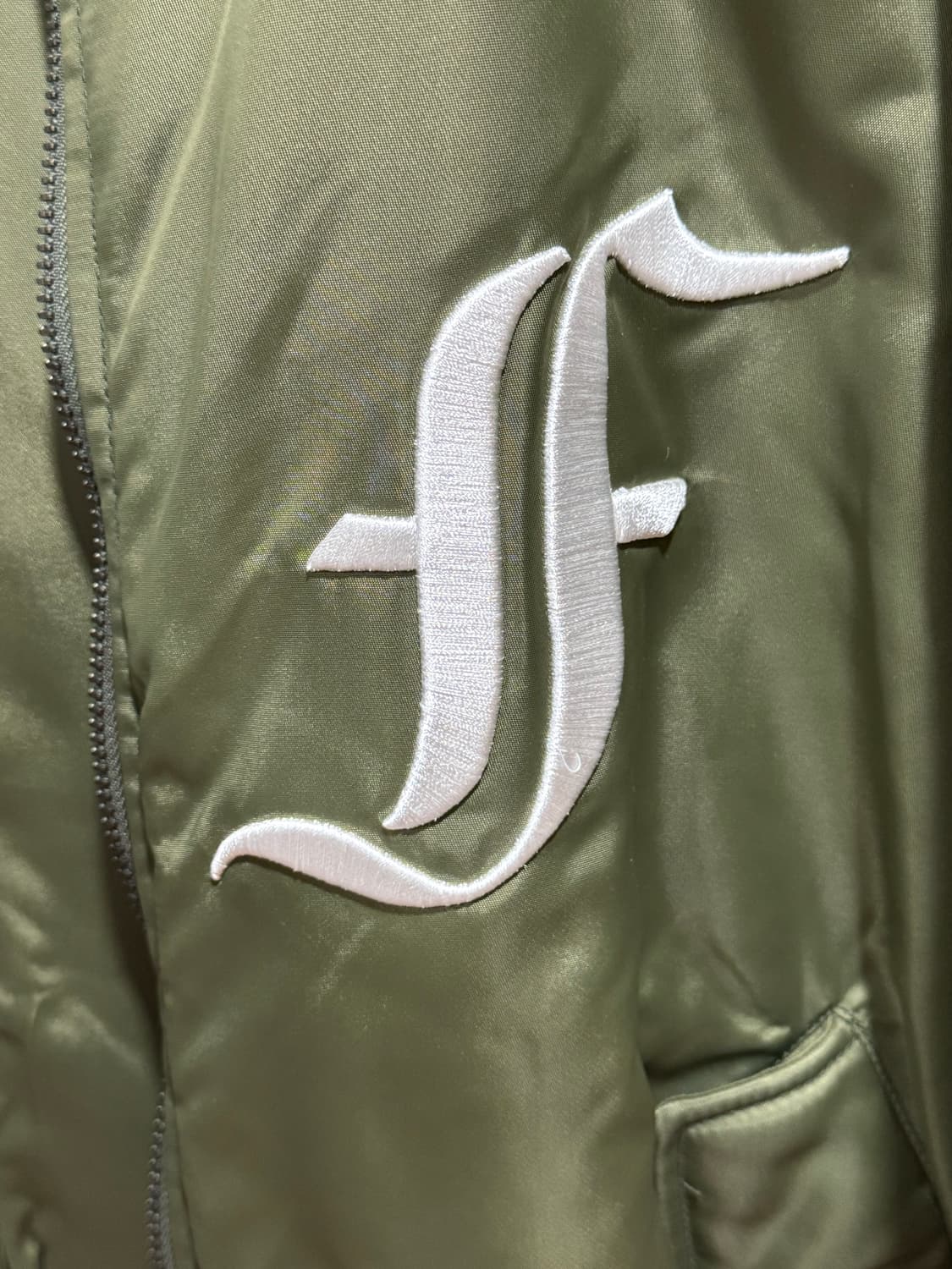 샵페어리 봄버자켓 카키 상품이미지4