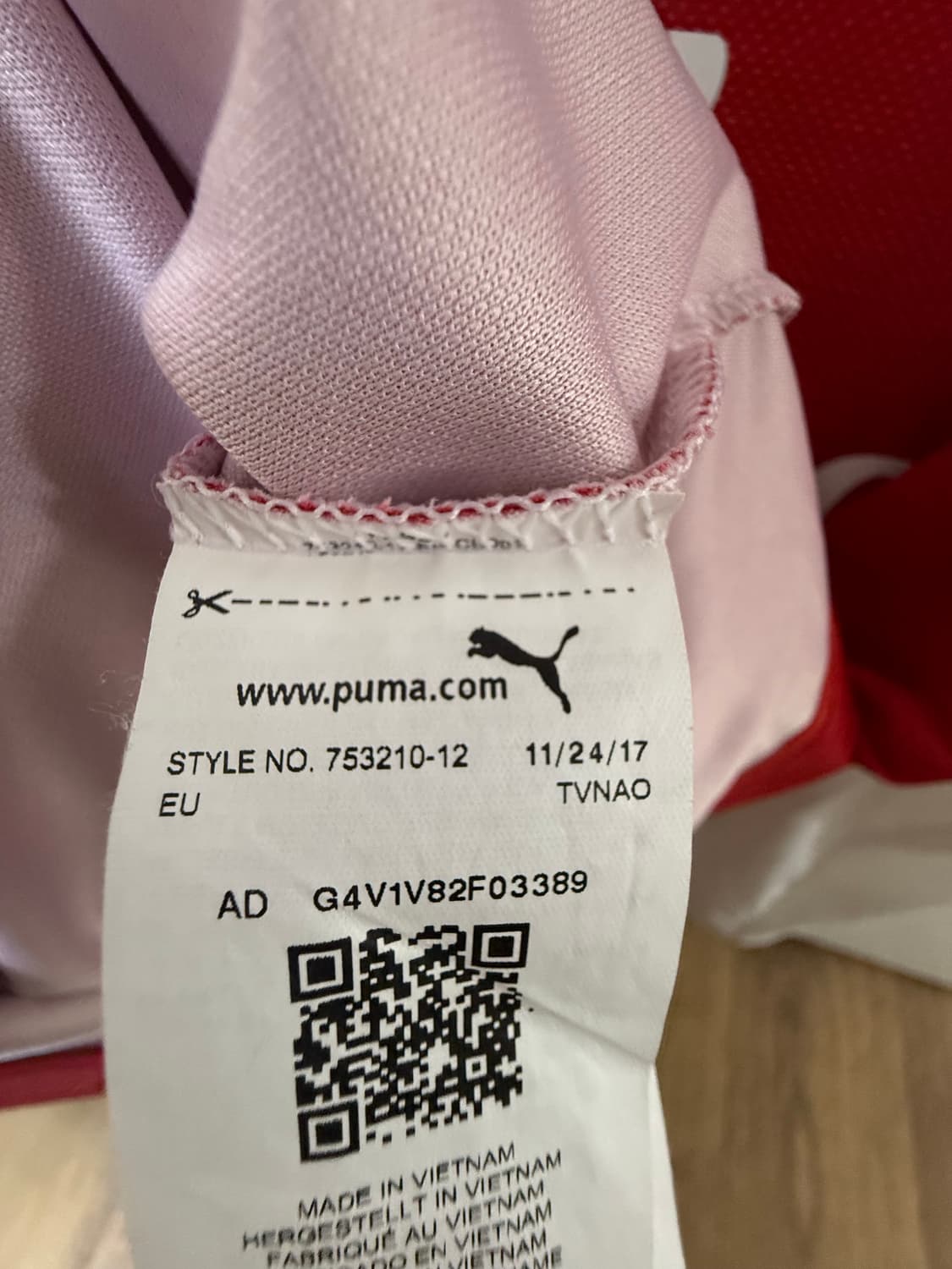 푸마 아스날 18-19 홈 긴팔 외질 상품이미지6