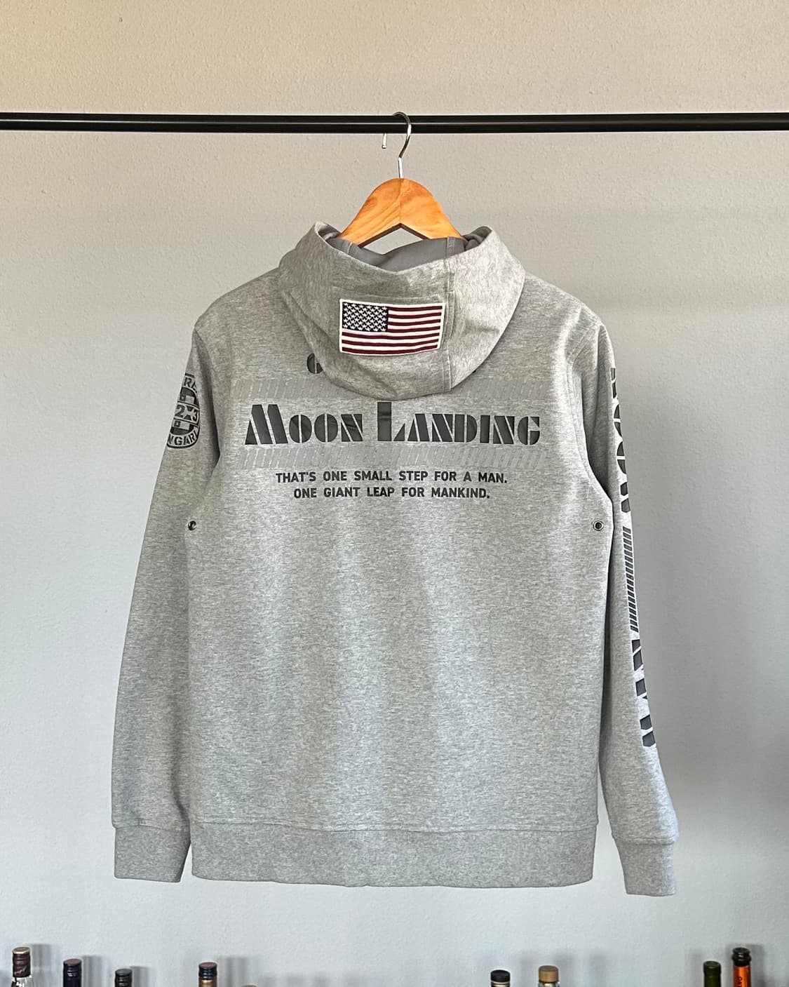 [M](새상품)아비렉스 AVIREX 암스트롱 후드집업 상품이미지2