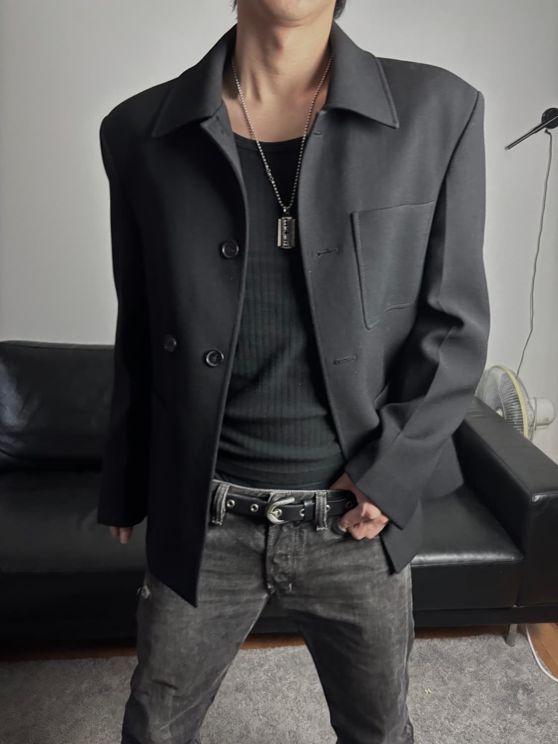 Recto 렉토 카라 블레이저 M 상품이미지1