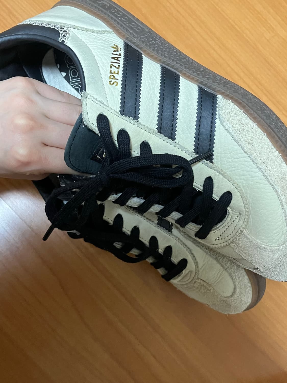 아디다스 스페지알 핸드볼 원더 화이트 코어 블랙 240 상품이미지6