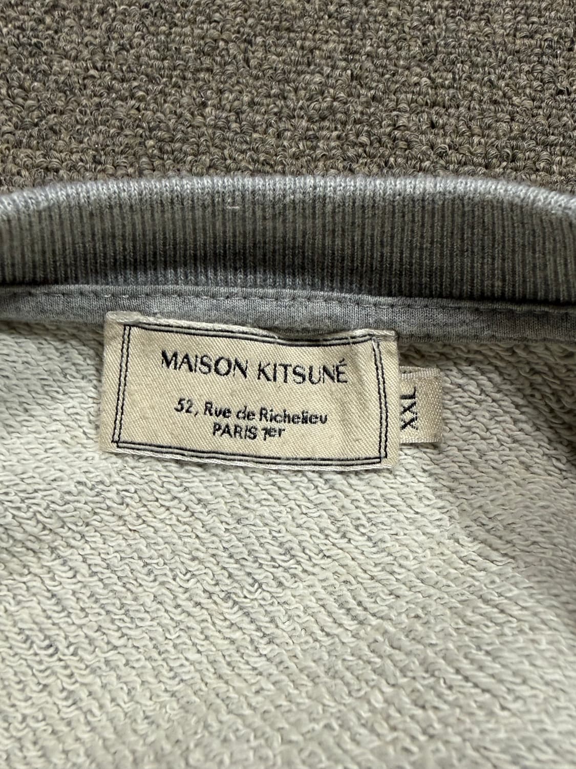 Maison Kitsune 메종키츠네 폭스헤드 맨투맨 상품이미지3
