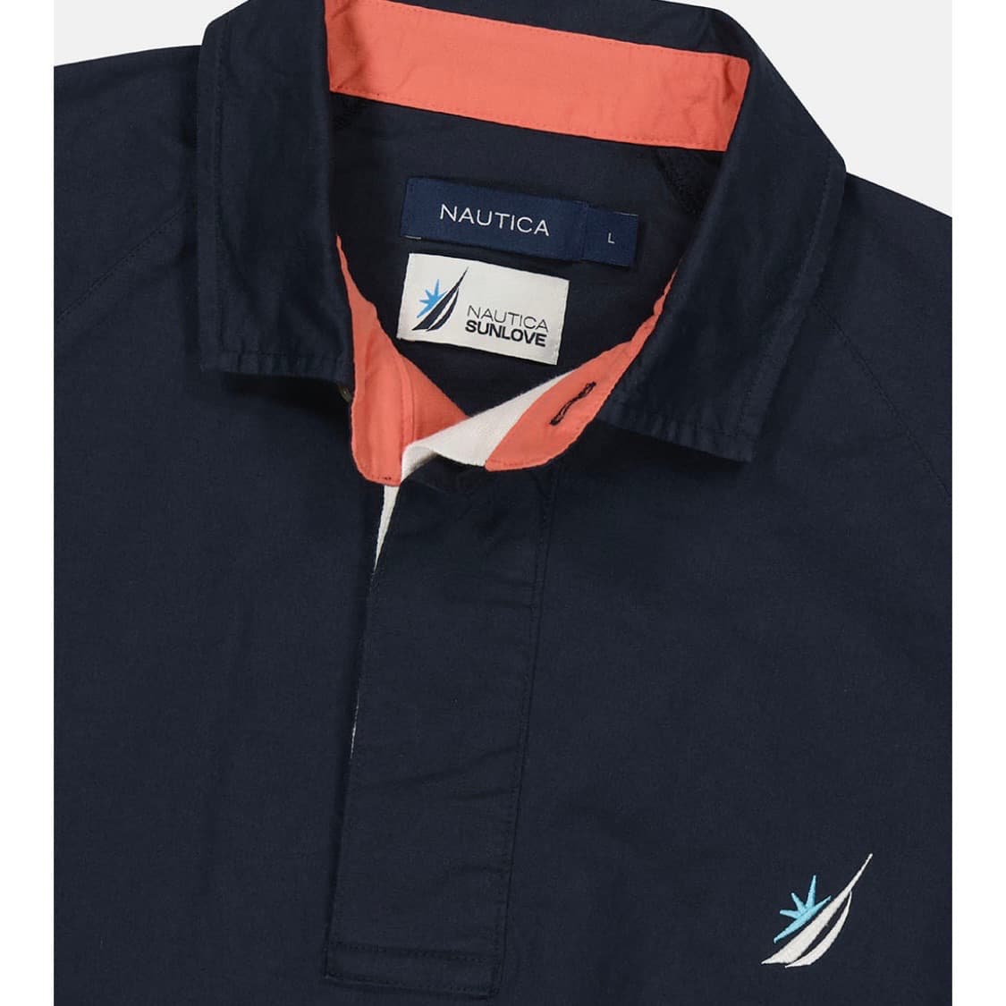 노티카 썬러브 collar pullover navy s사이즈 상품이미지3