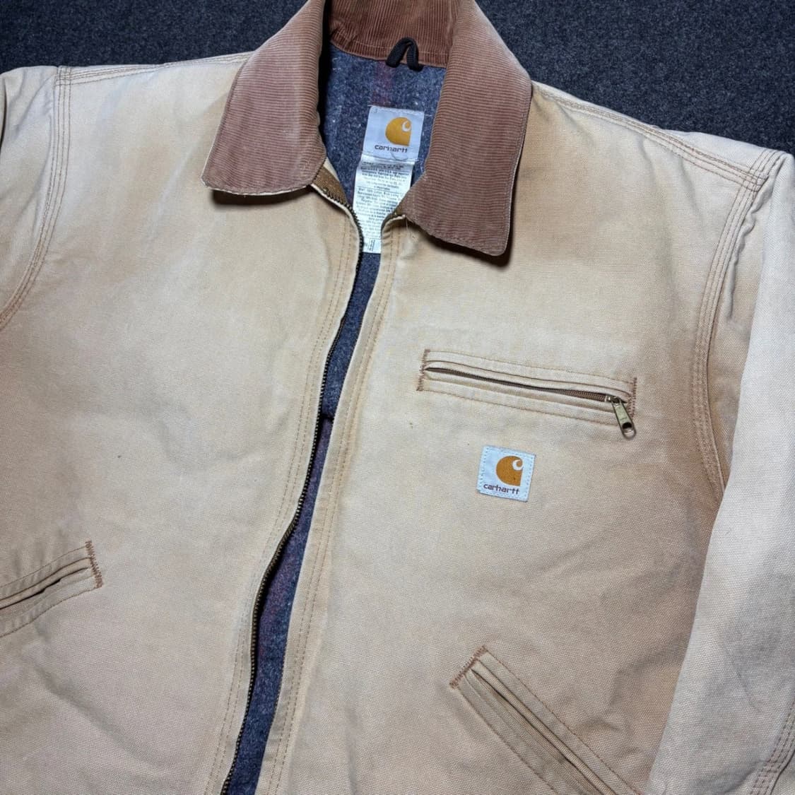 칼하트 J01 빈티지 디트로이트 자켓 브라운 상품이미지2