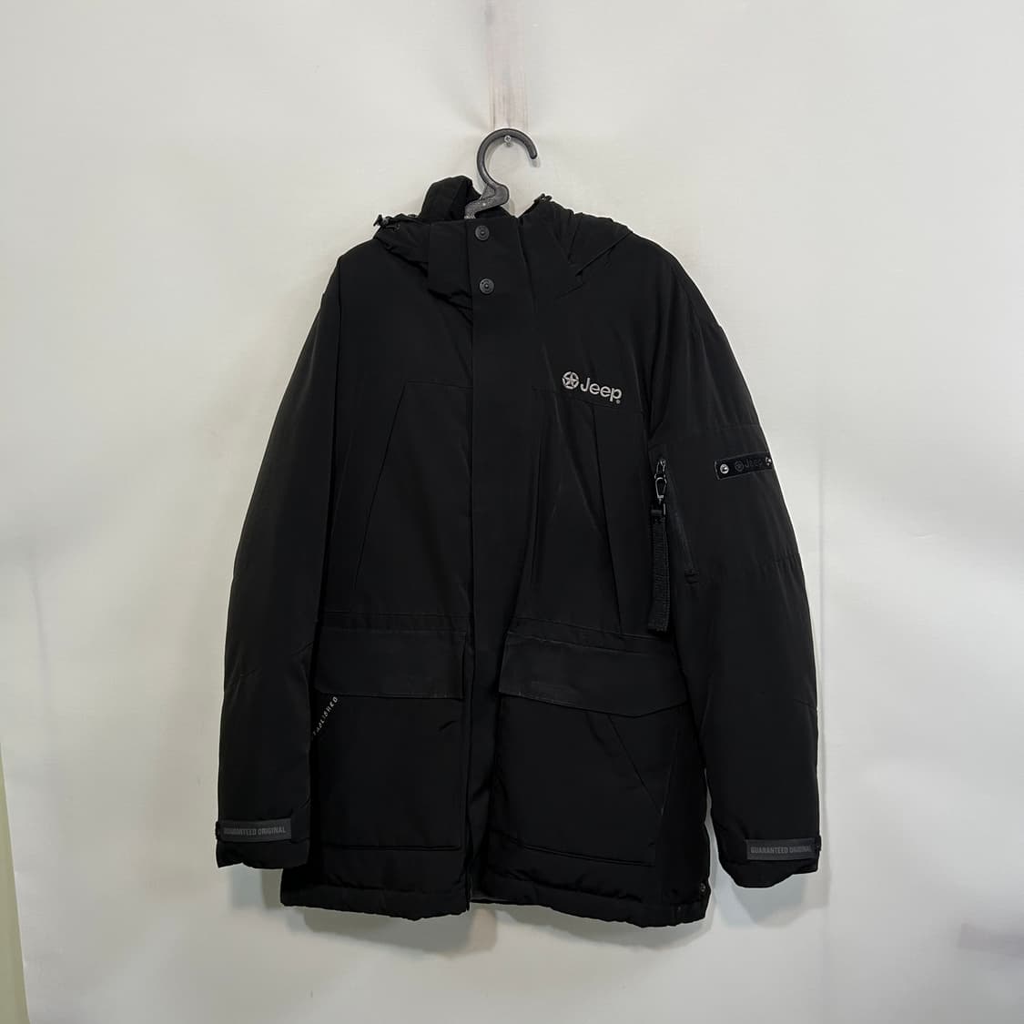 지프 남성 덕다운 패딩 100 한겨울 블랙  상품이미지1