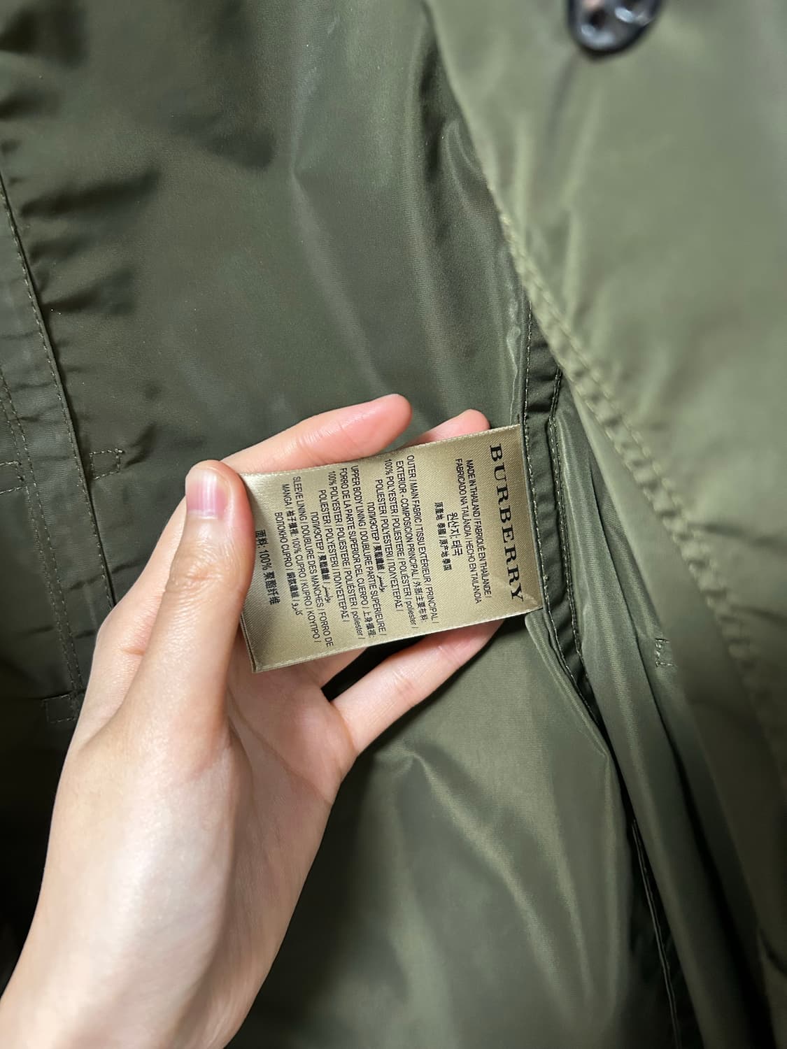 버버리 트렌치 야상 상품이미지5