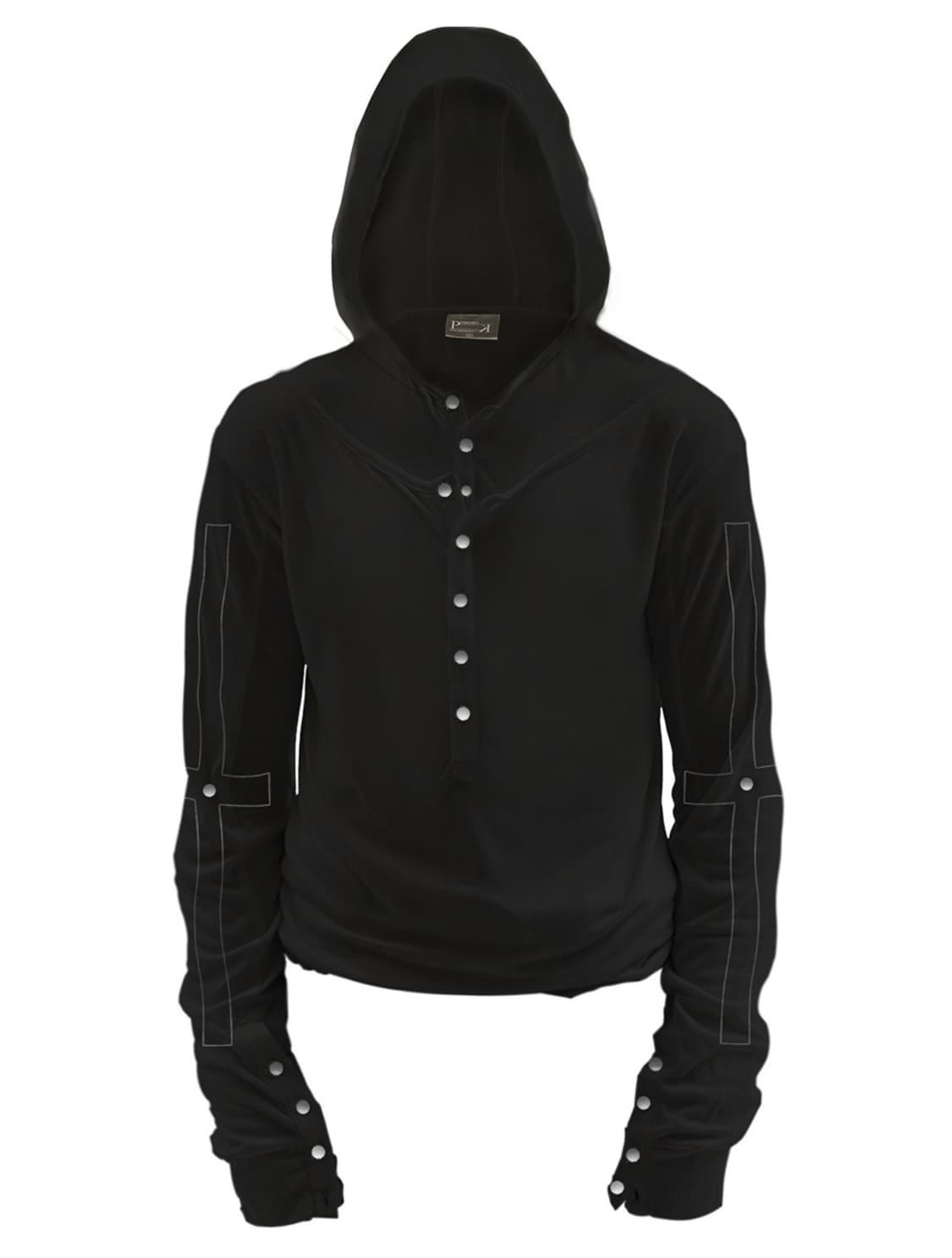 파이키 비액세스 크로스 레이어드후디 Cross Layered Hoodie 상품이미지1