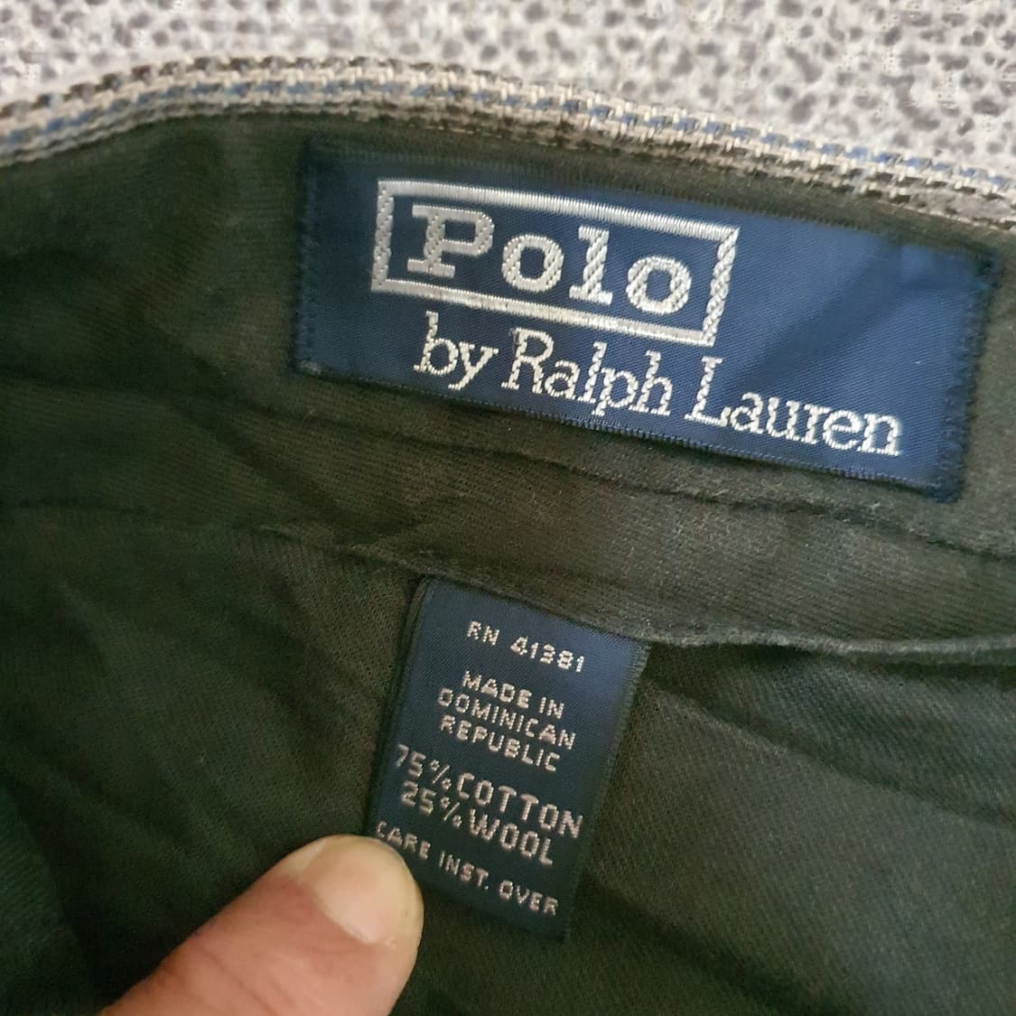 폴로 랄프로렌 헤링본 투턱  팬츠 No.59 상품이미지4