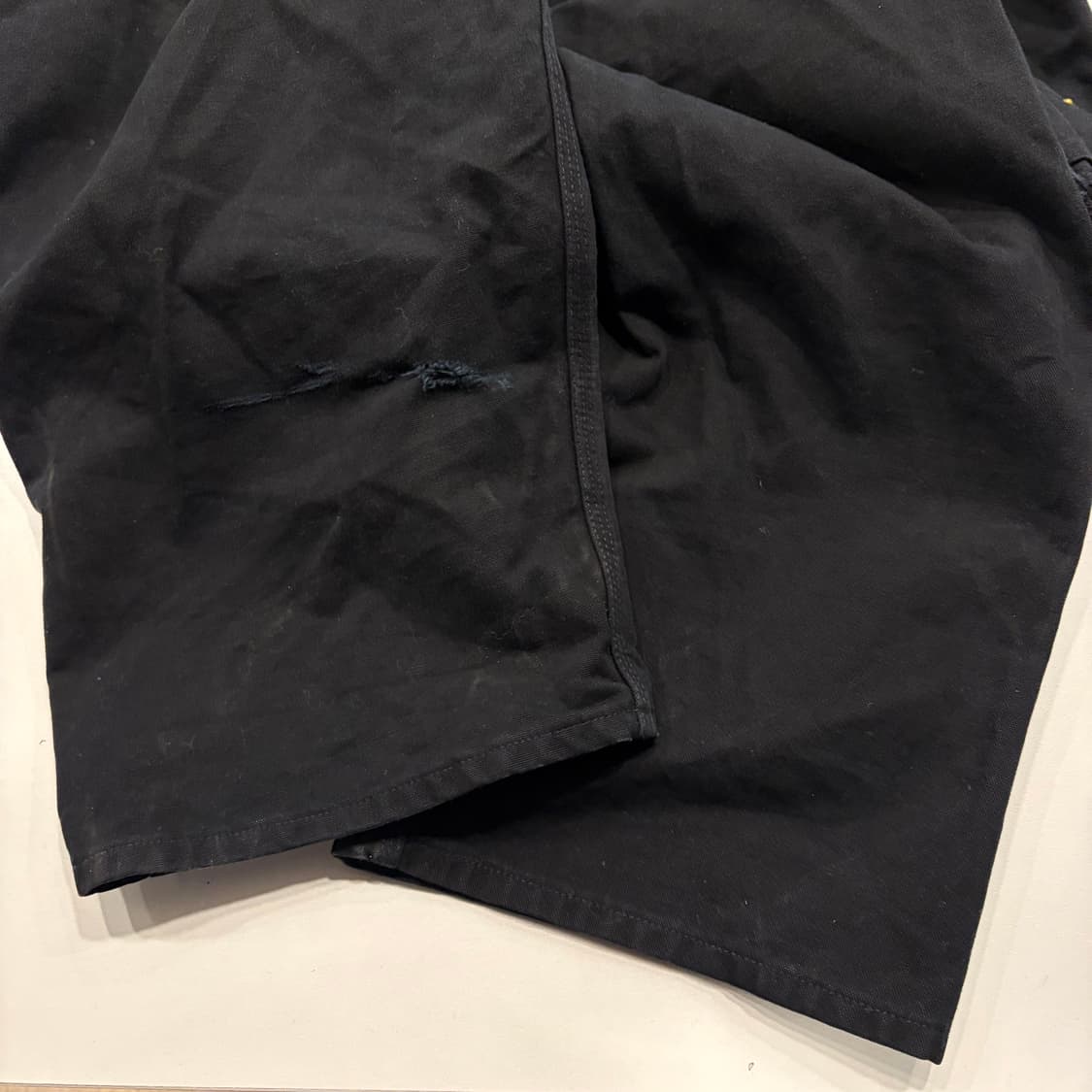 [50] 칼하트 더블니 빈티지 빅사이즈 블랙 오버롤 멜빵 C331 상품이미지7