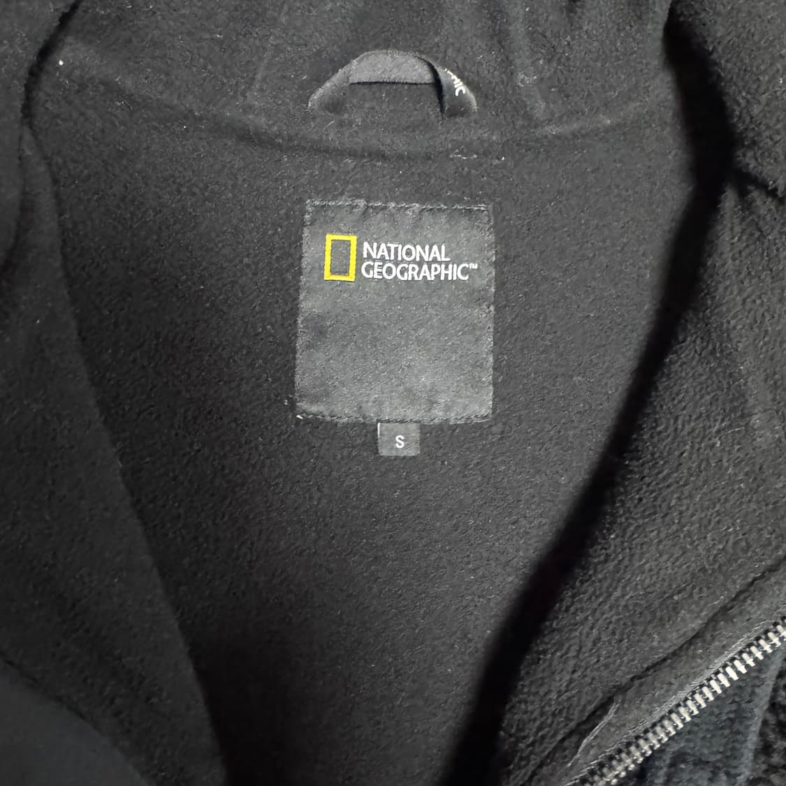 네셔널지오그래픽 블랙 뽀글이 후리스 자켓 상품이미지5