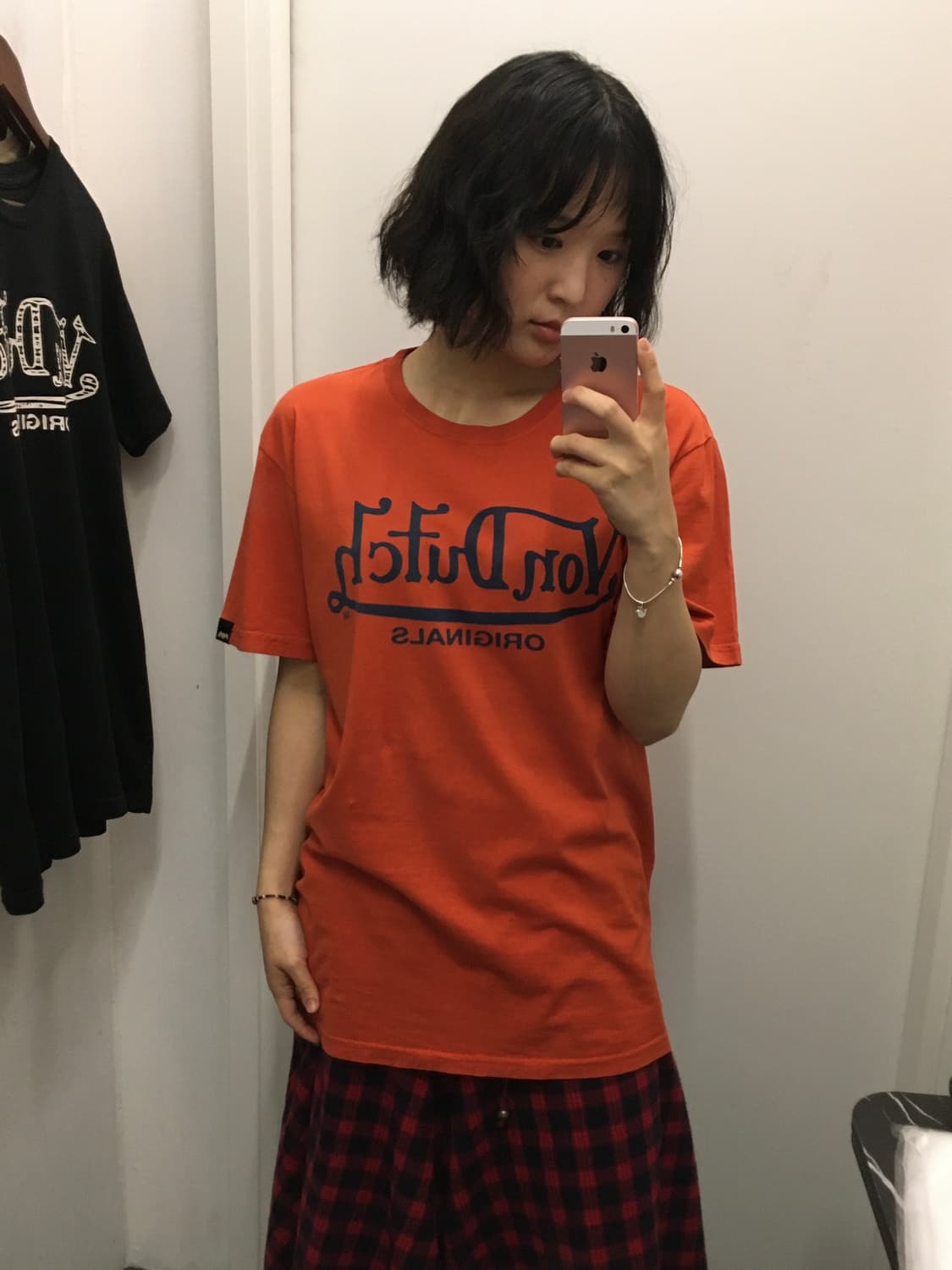 본더치 시그니처 로고 반팔 오렌지 상품이미지2