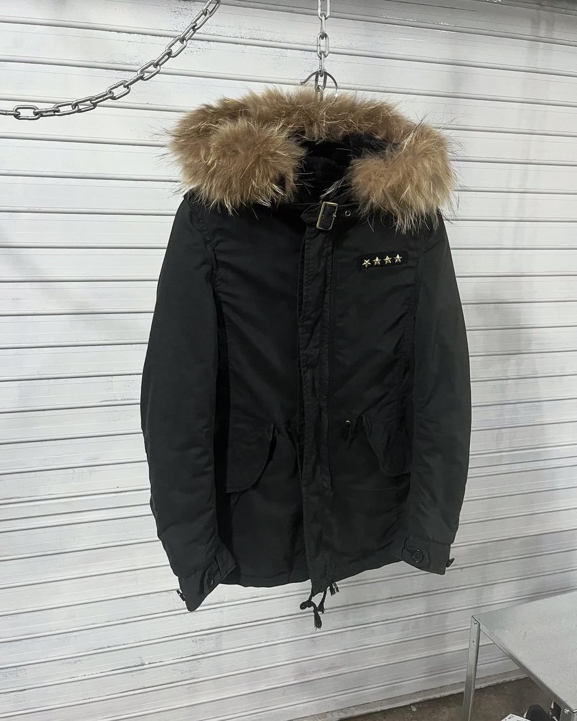 90s Hysteric Glamour military moz coat 상품이미지1