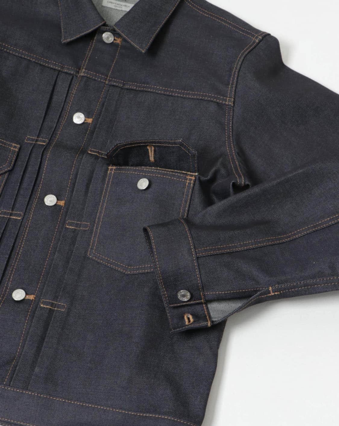 SHIOTA x urban research 별주 수피마코튼 데님자켓 상품이미지2
