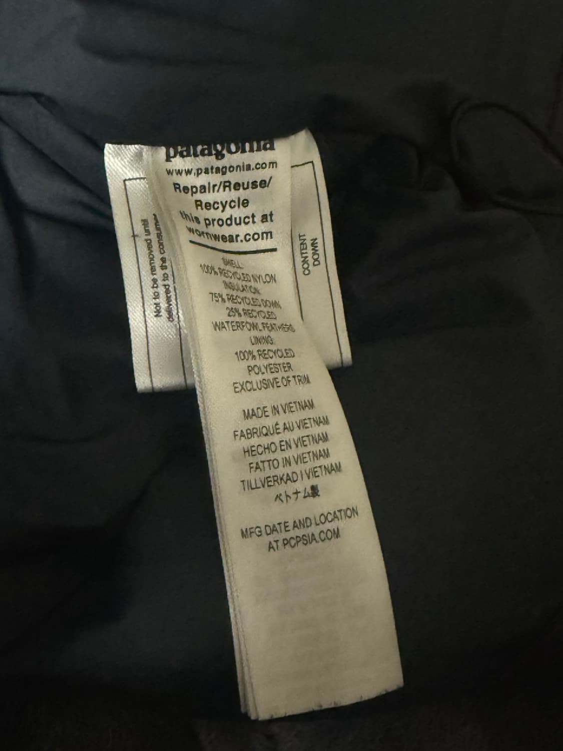 파타고니아 다운드리프트 패딩 상품이미지4
